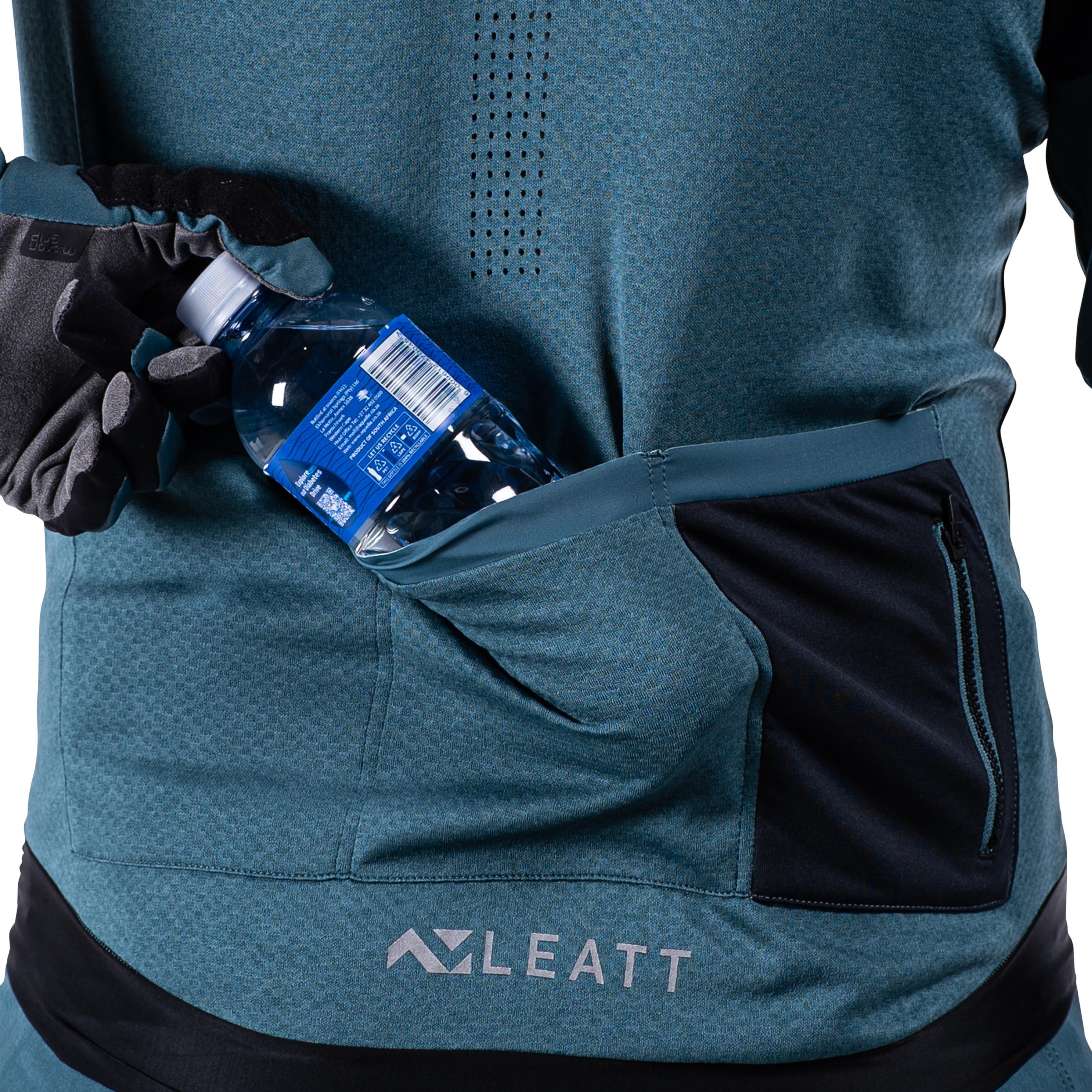 Leatt Trail 4.0 MTB Jersey Teal