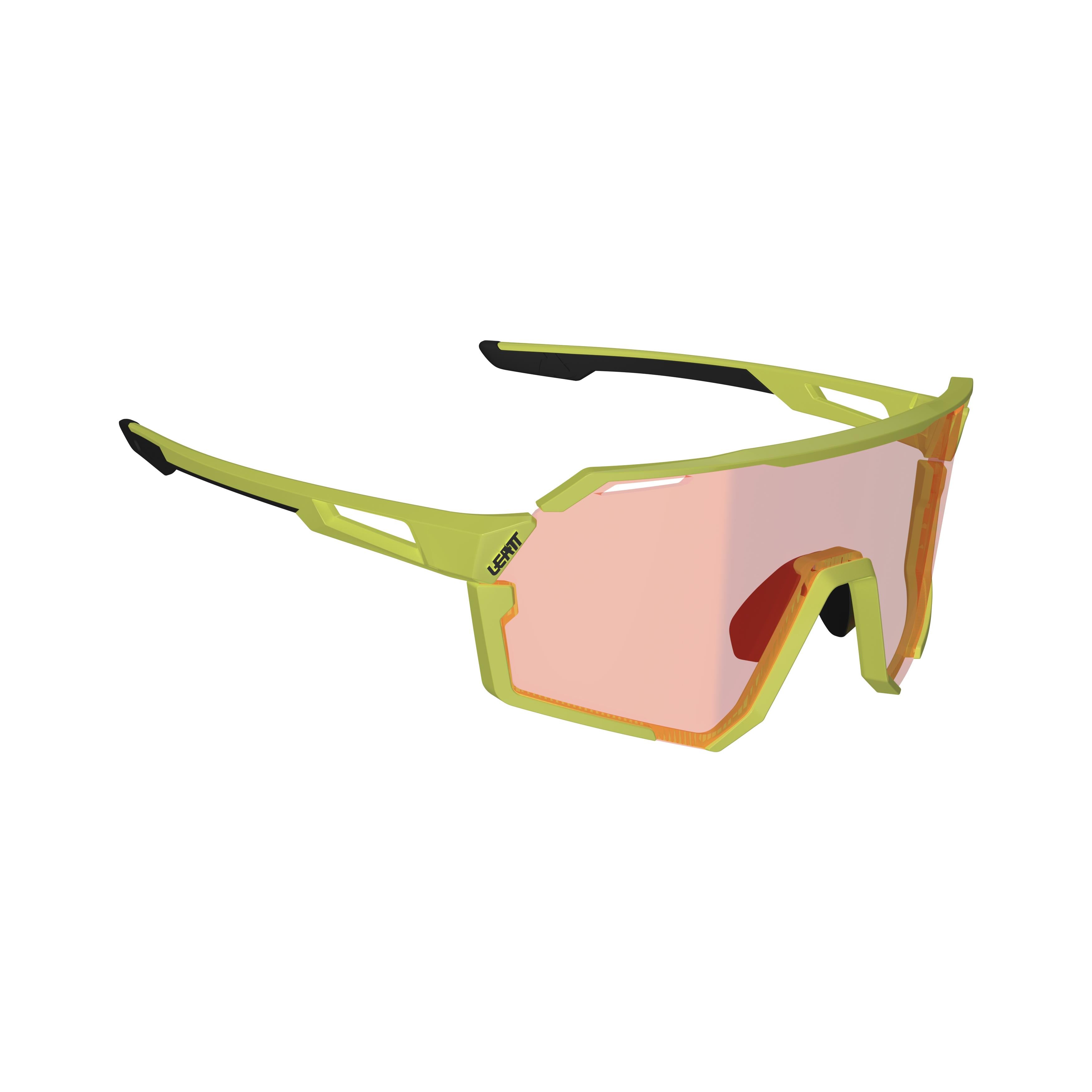 Leatt RideViz Pro Sunglasses Neon Yellow
