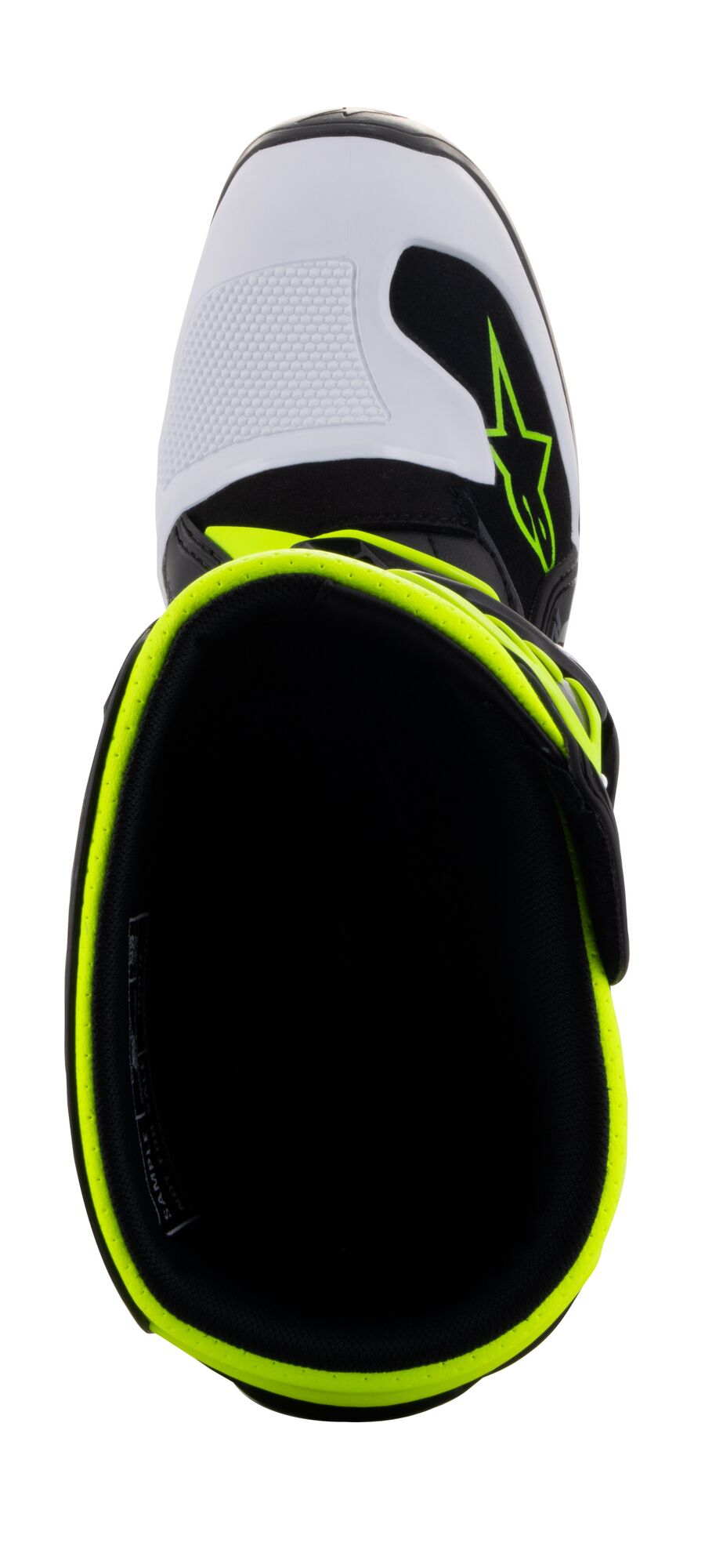 Alpinestars Tech 7s YOUTH Motocross Boots Black/Enamel Blue/Yellow Fluo