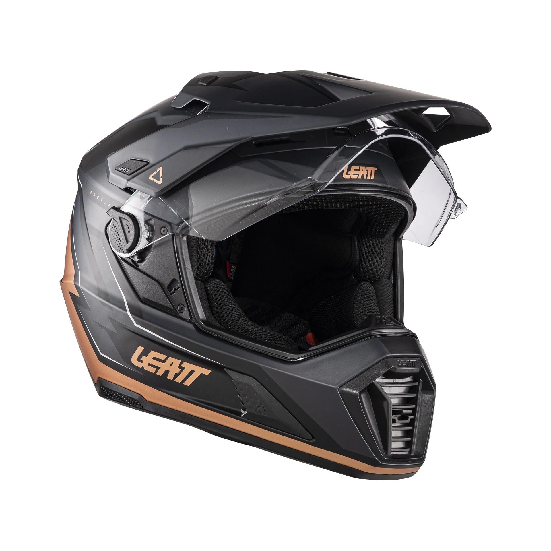 Leatt 7.5 Adventure Helmet Black/Bronze