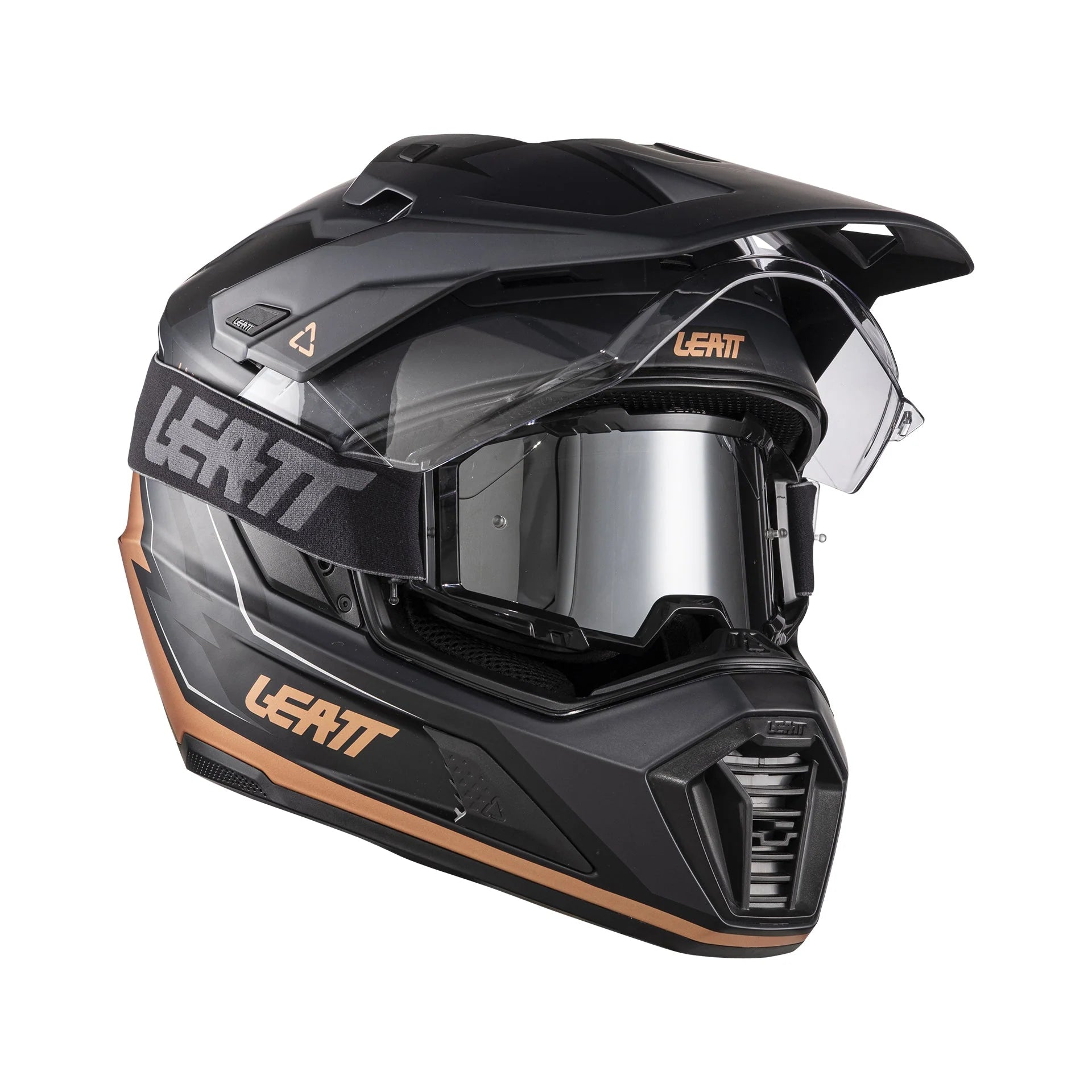 Leatt 7.5 Adventure Helmet Black/Bronze