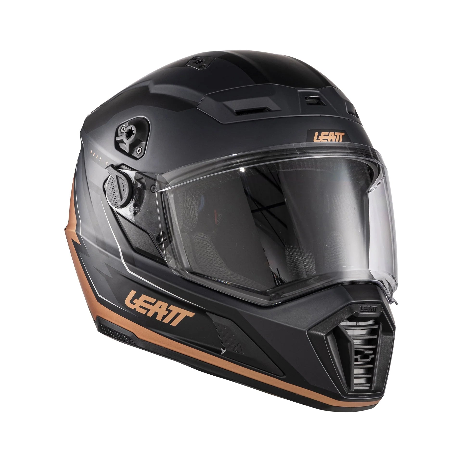 Leatt 7.5 Adventure Helmet Black/Bronze