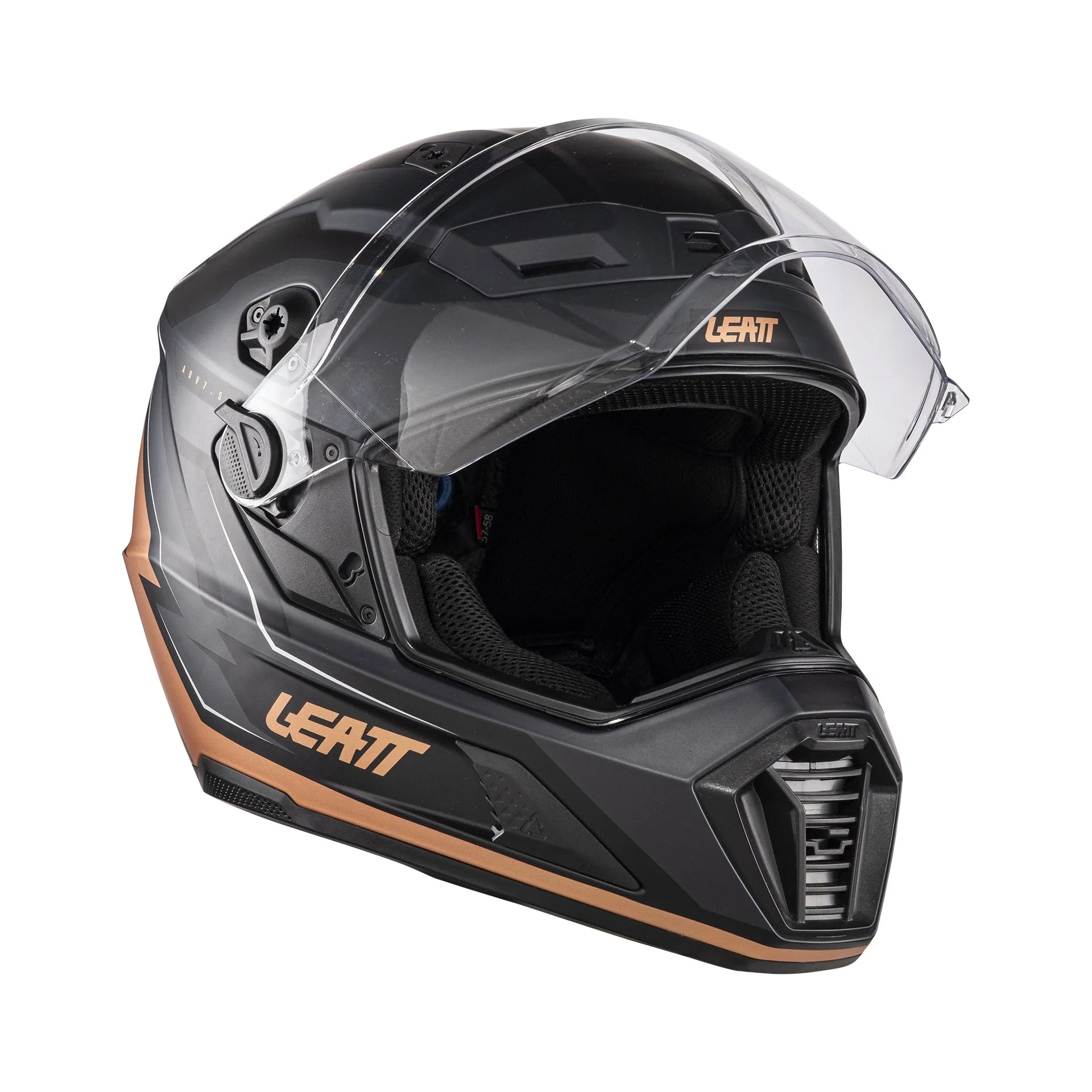 Leatt 7.5 Adventure Helmet Black/Bronze