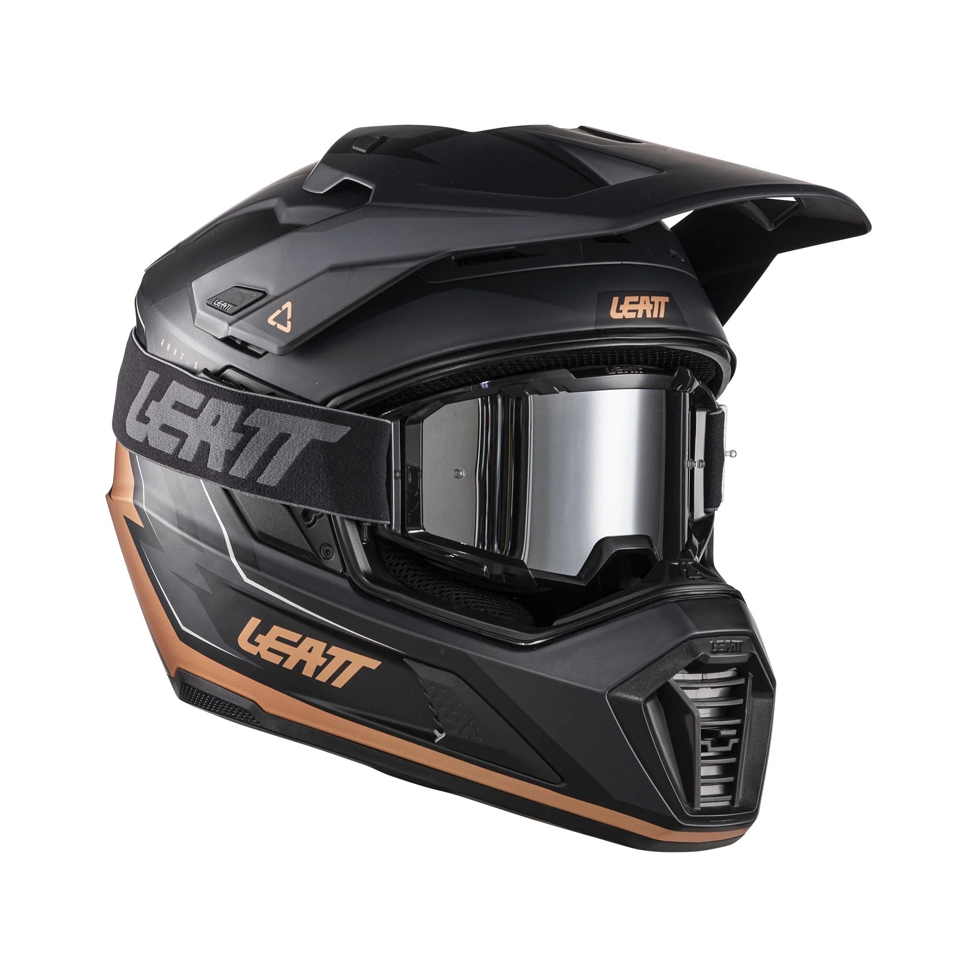 Leatt 7.5 Adventure Helmet Black/Bronze