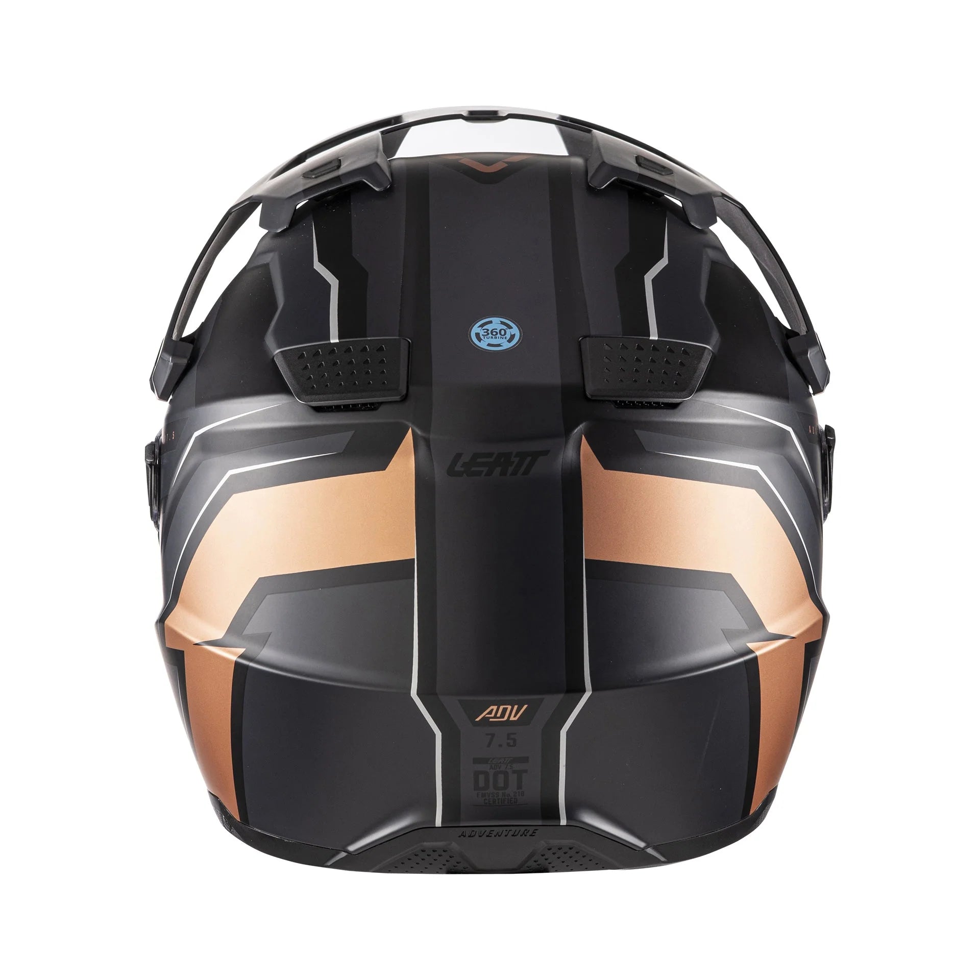 Leatt 7.5 Adventure Helmet Black/Bronze
