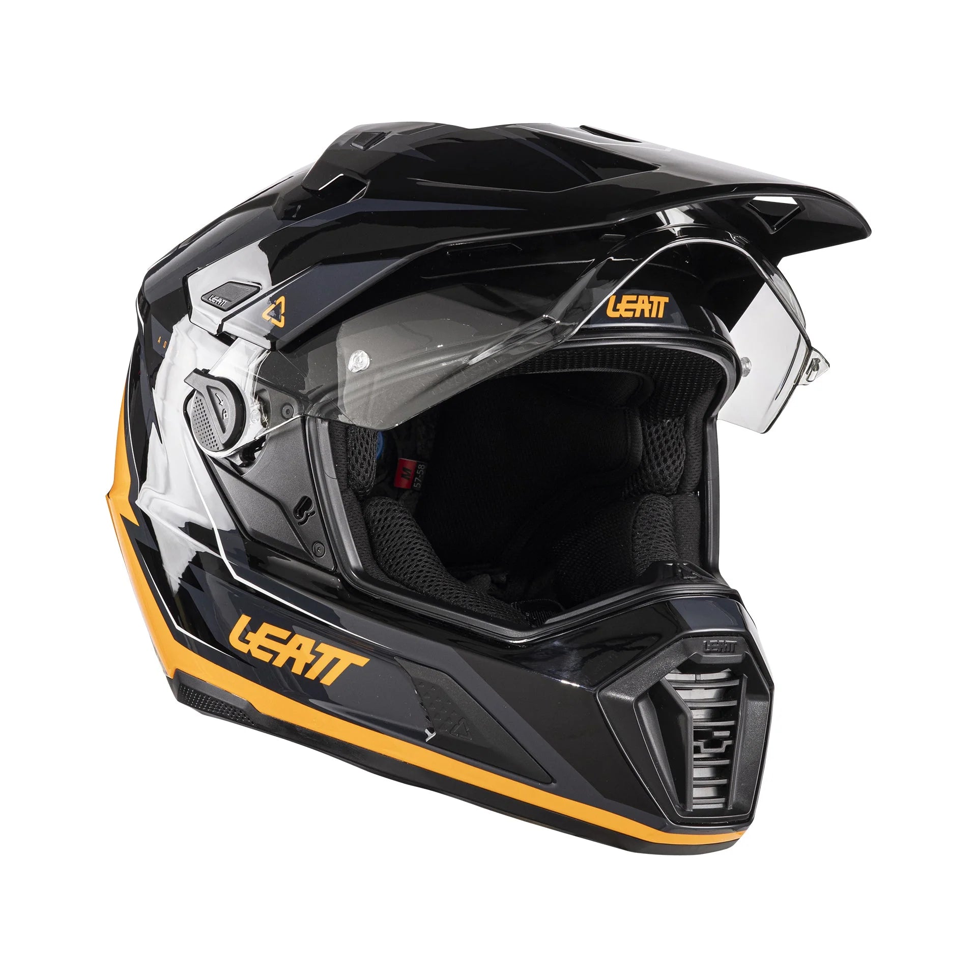 Leatt 7.5 Adventure Helmet Black/Orange