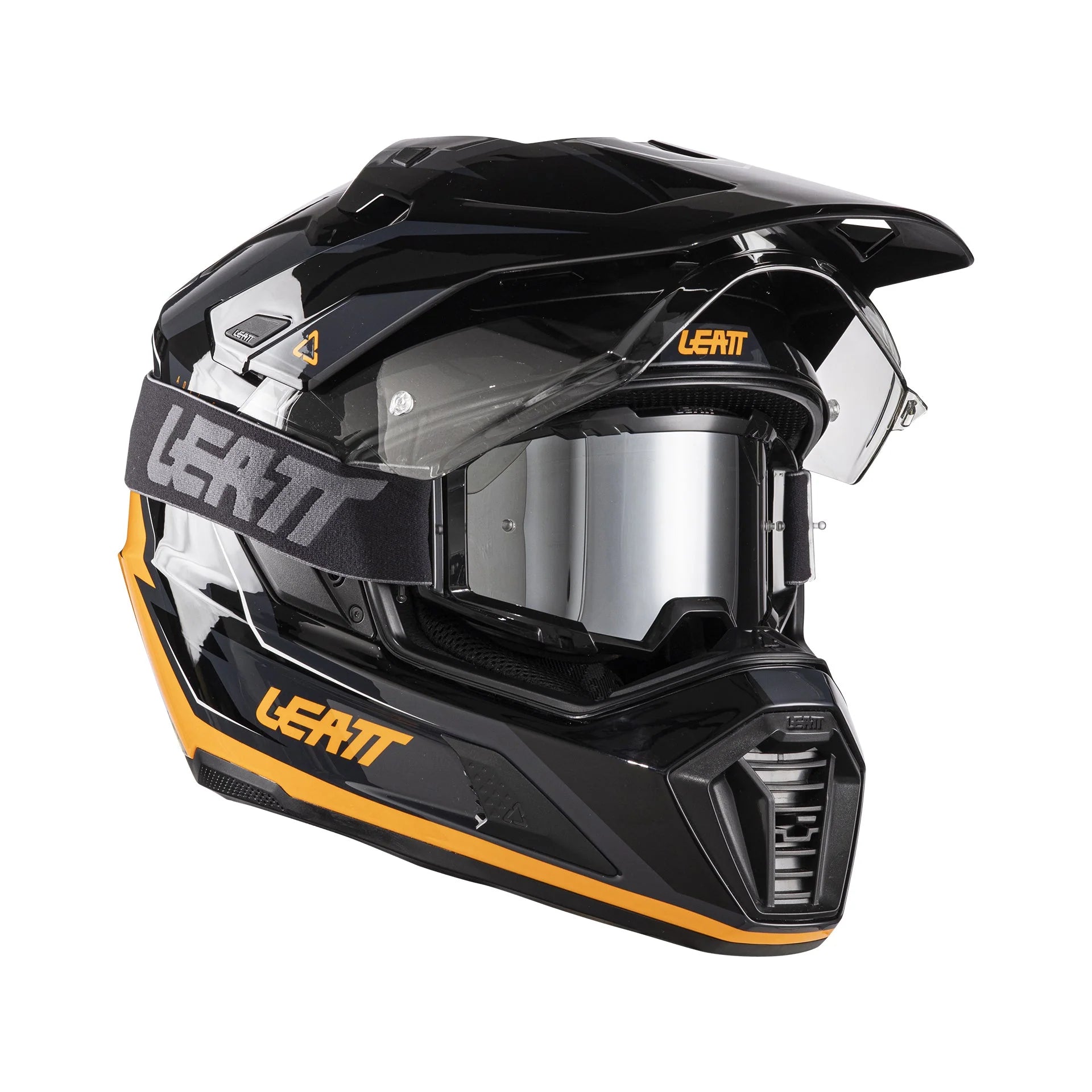 Leatt 7.5 Adventure Helmet Black/Orange