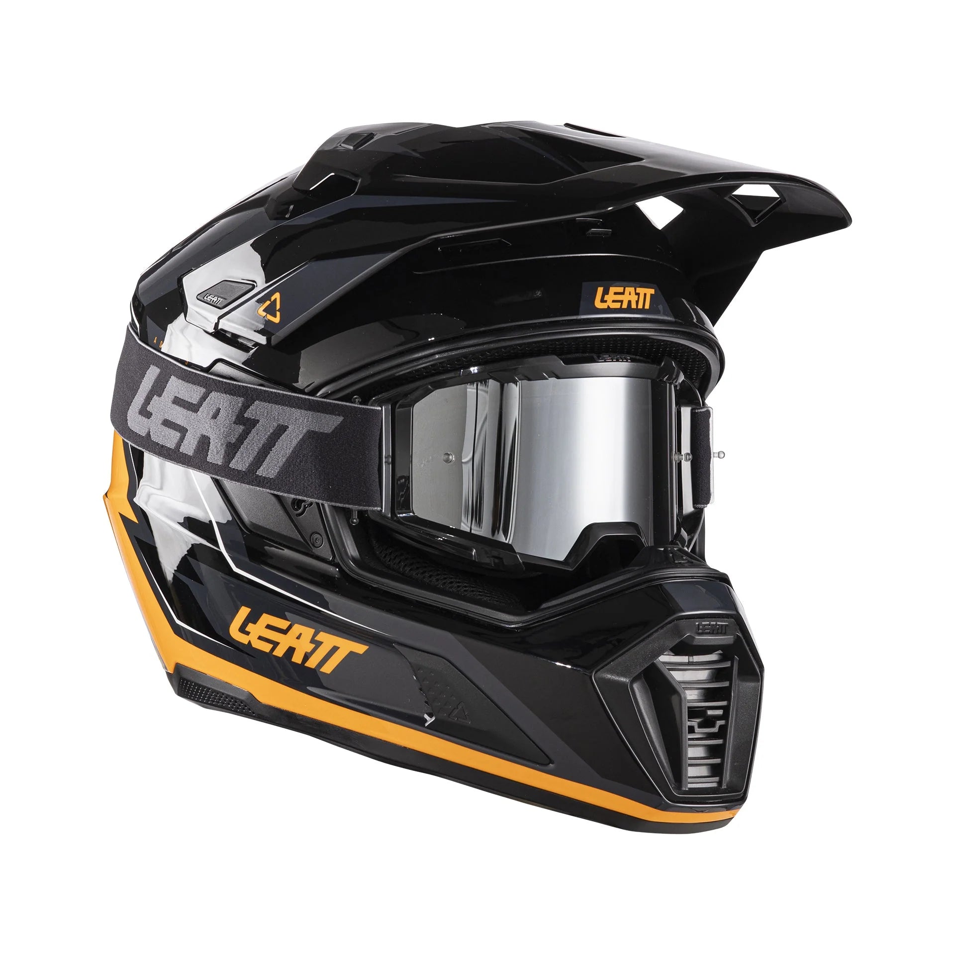 Leatt 7.5 Adventure Helmet Black/Orange