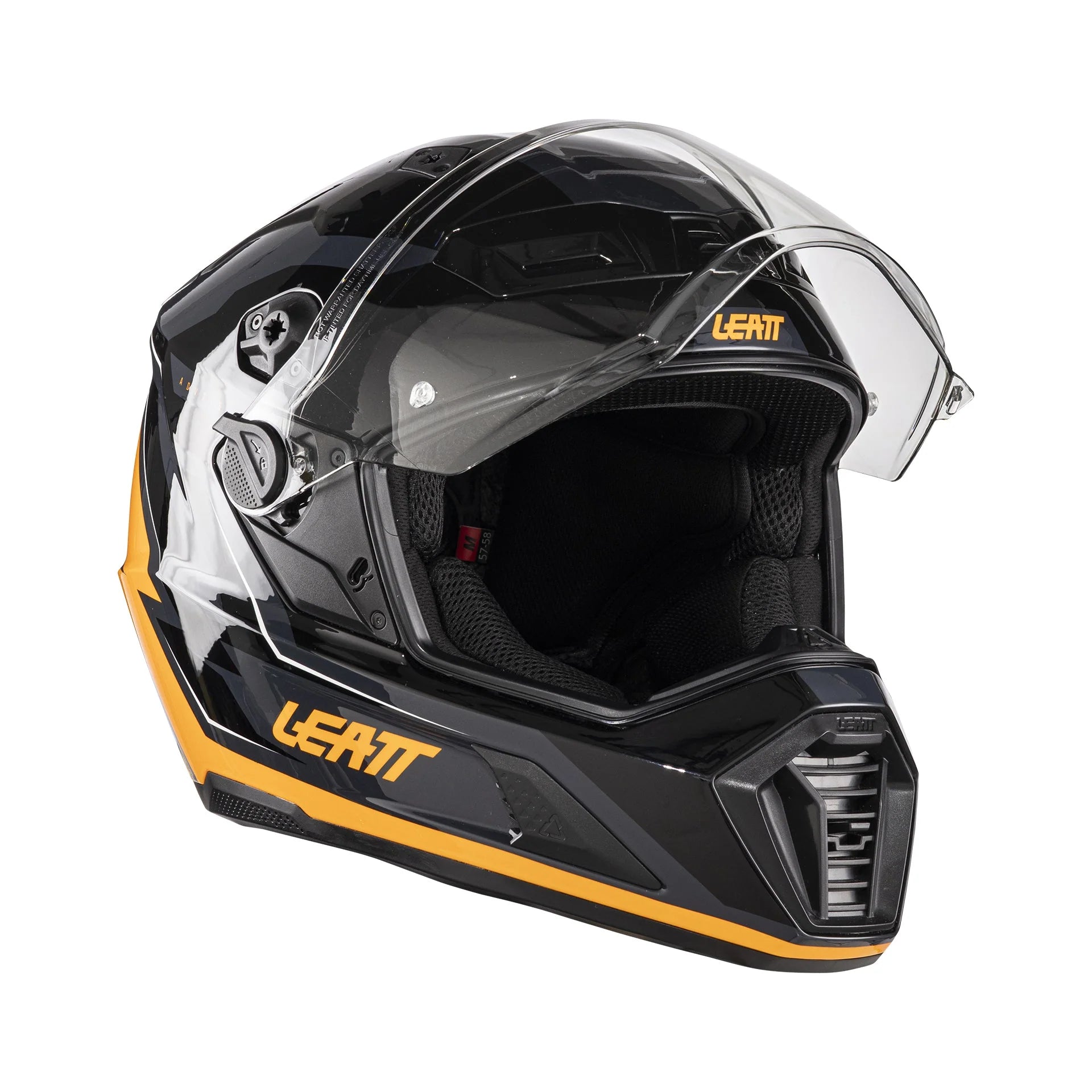 Leatt 7.5 Adventure Helmet Black/Orange