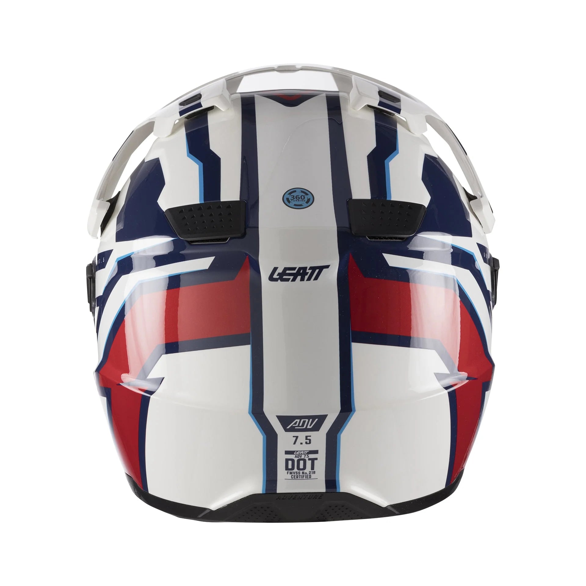 Leatt 7.5 Adventure Helmet Royal Blue/Red