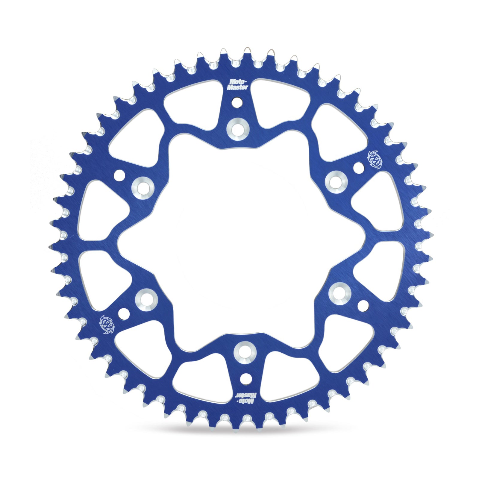 Moto-Master 7075 Series Alu. Rear Sprocket KTM SX/SXF EXC/EXC-F 91-26, Husky TC/FC/TE/FE 14-26 Gas Gas MC/EC/EX 21-26, Triumph TF 250/450 X/E 25-26 Blue