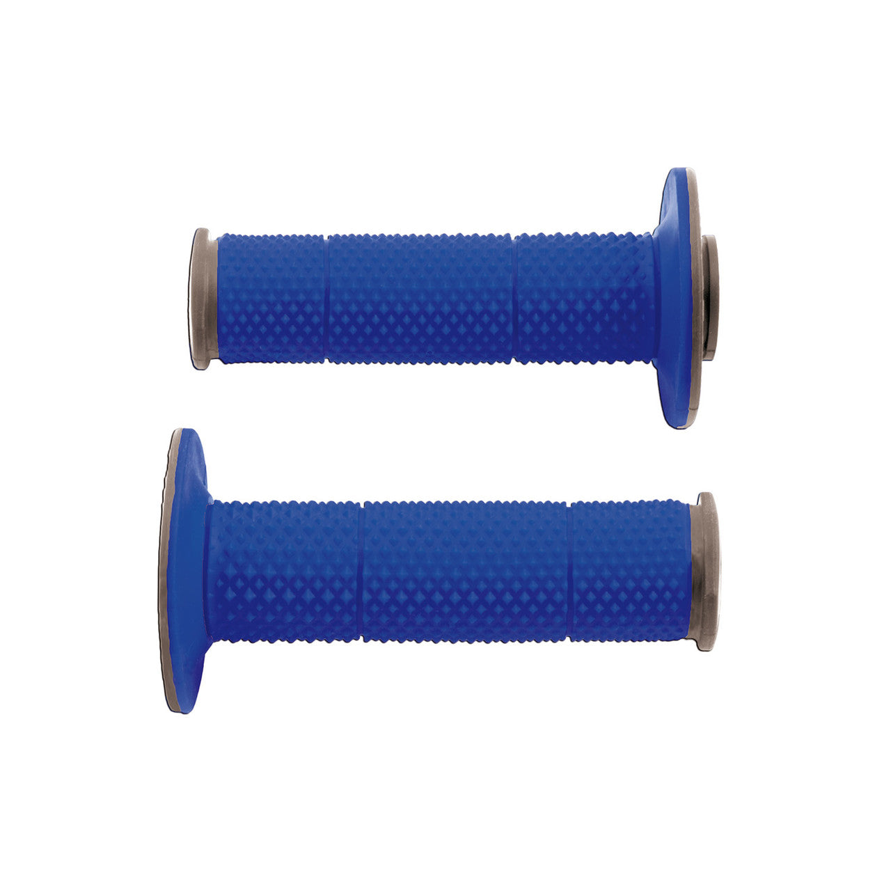 Rtech Full Diamond Dual Compound Xtra Soft Full MX Grips Grey/Blue
