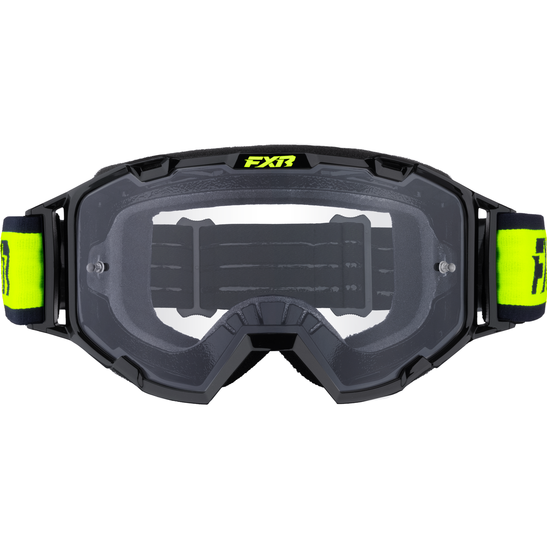 FXR Maverick Prime MX Goggle 25 Black/HiVis