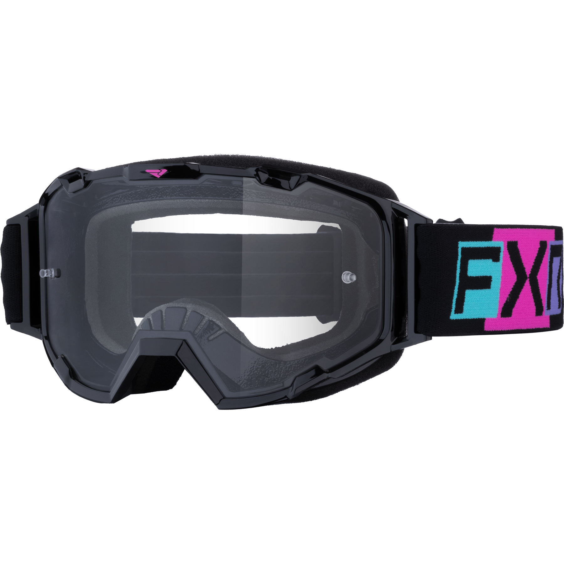 FXR Maverick Prime MX Goggle 25 Black/Pink