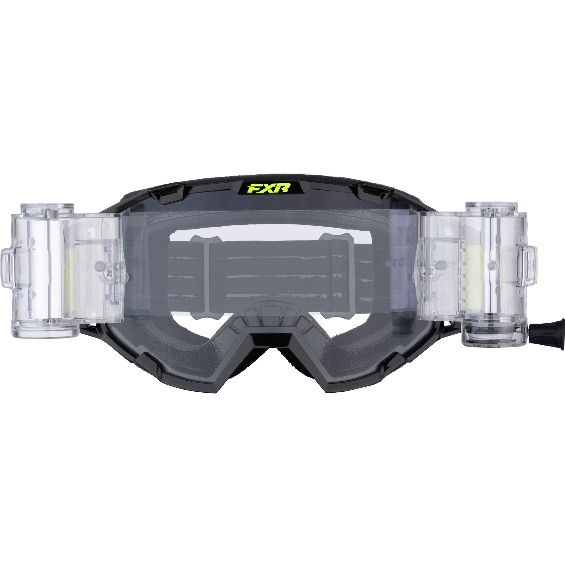FXR Maverick Prime Roll-Off Goggle 25 Black/HiVis