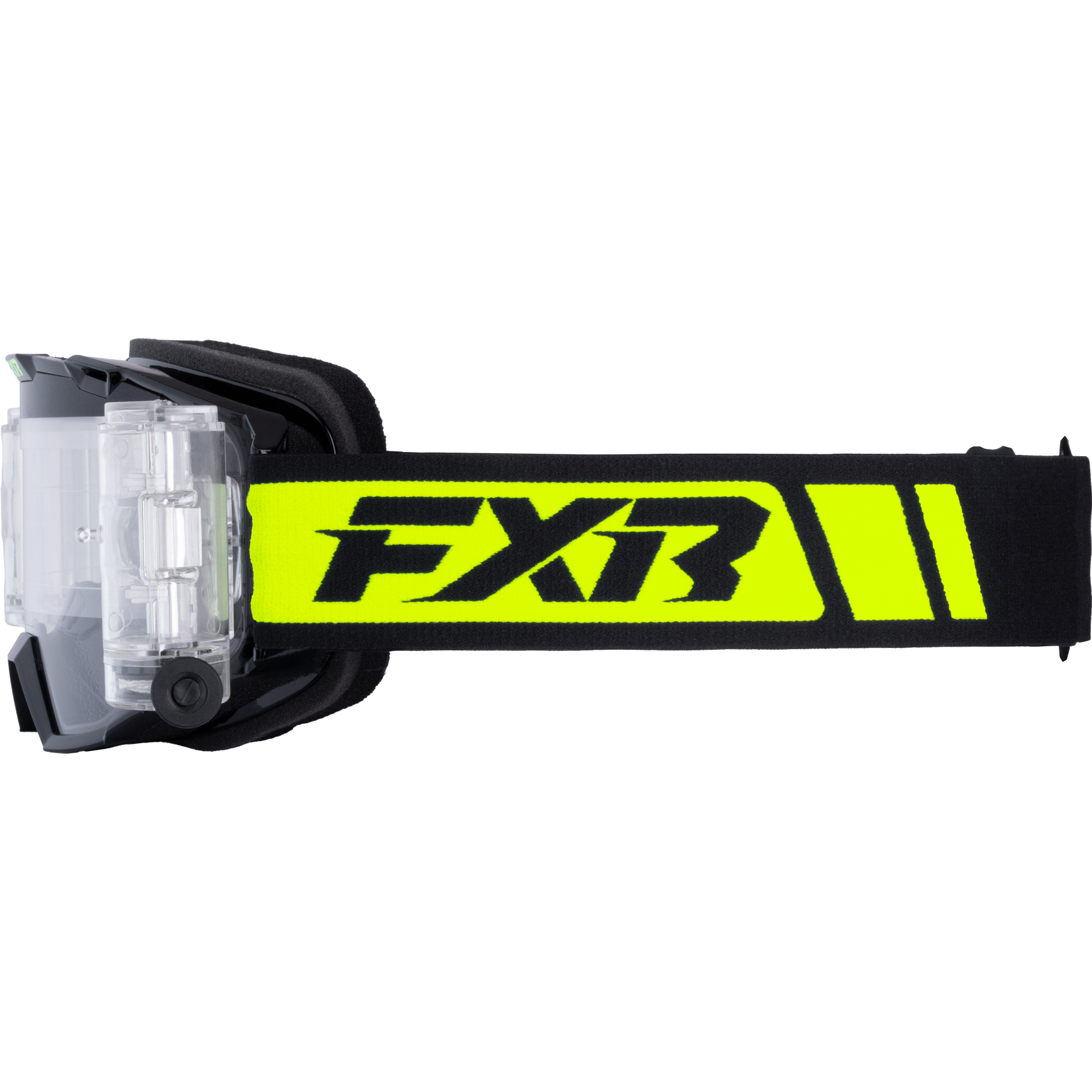 FXR Maverick Prime Roll-Off Goggle 25 Black/HiVis