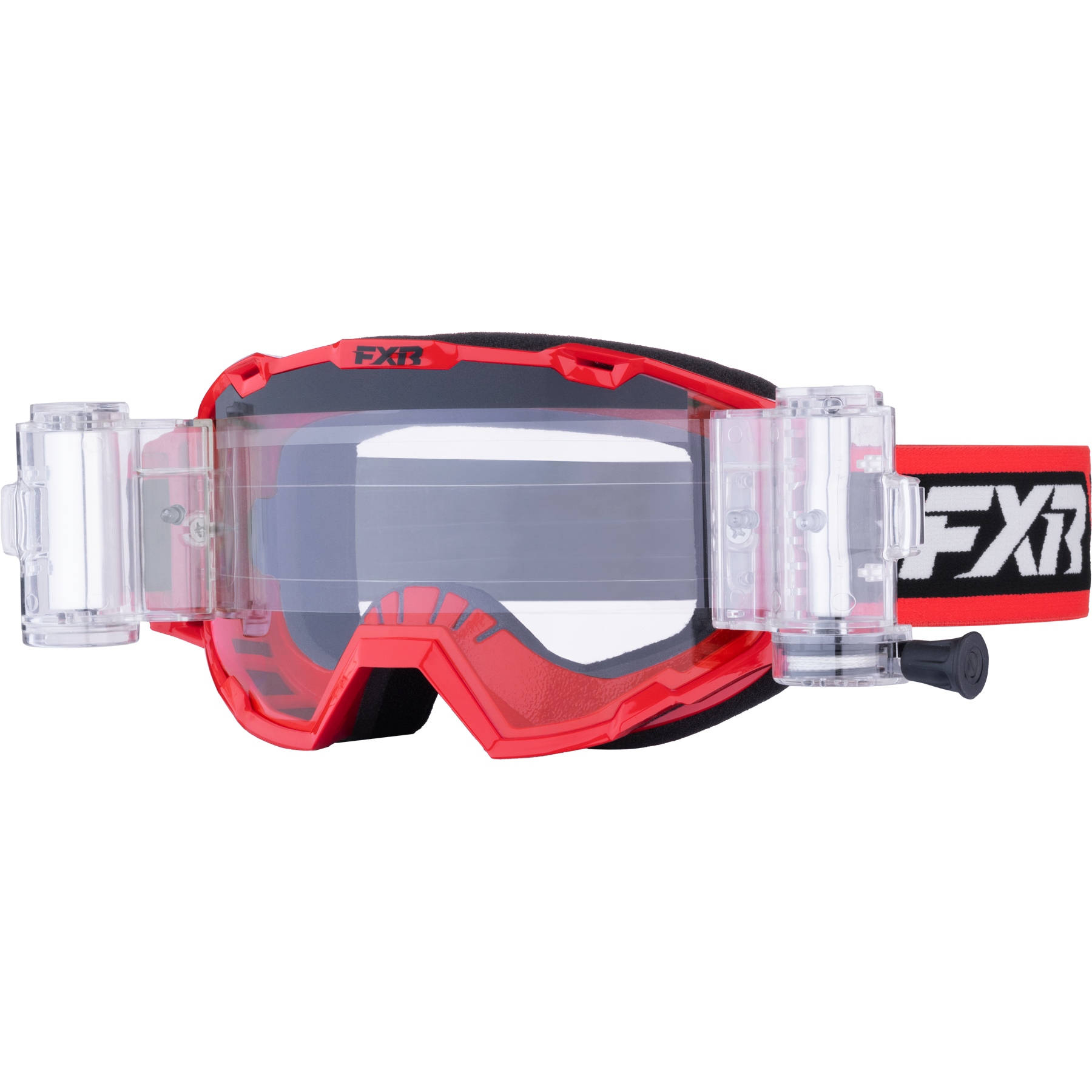 FXR Maverick Prime Roll-Off Goggle 25 Red