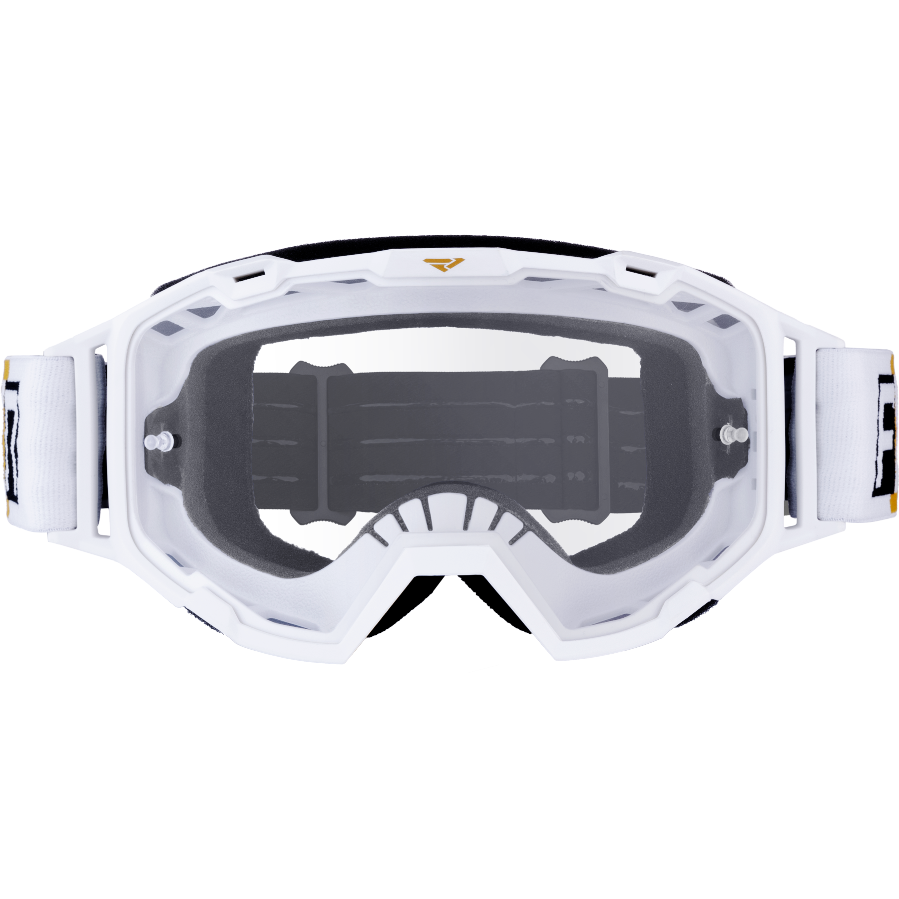 FXR Maverick Prime MX Goggle 25 White/Gold