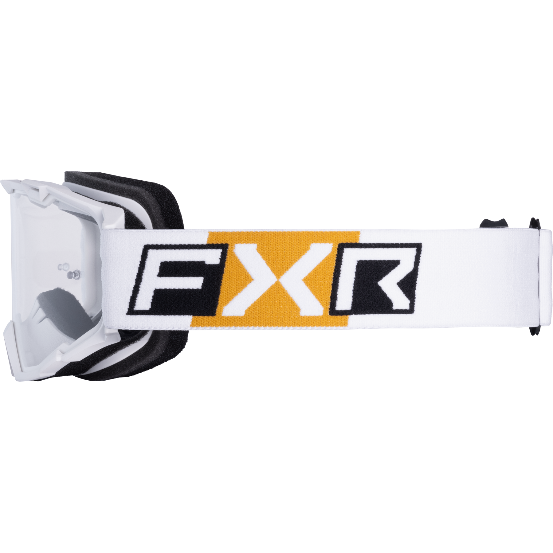 FXR Maverick Prime MX Goggle 25 White/Gold