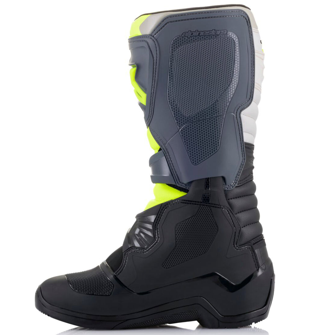 Alpinestars Tech 3 Motocross Boots Black/Cool Grey/Yellow Flo