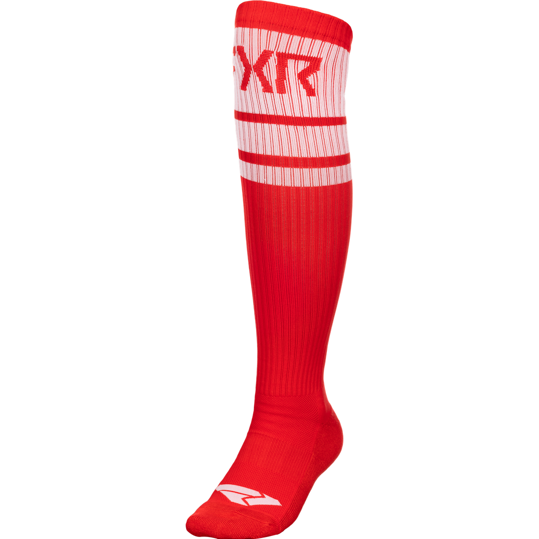FXR Moto MX Socks 2026 Red/White
