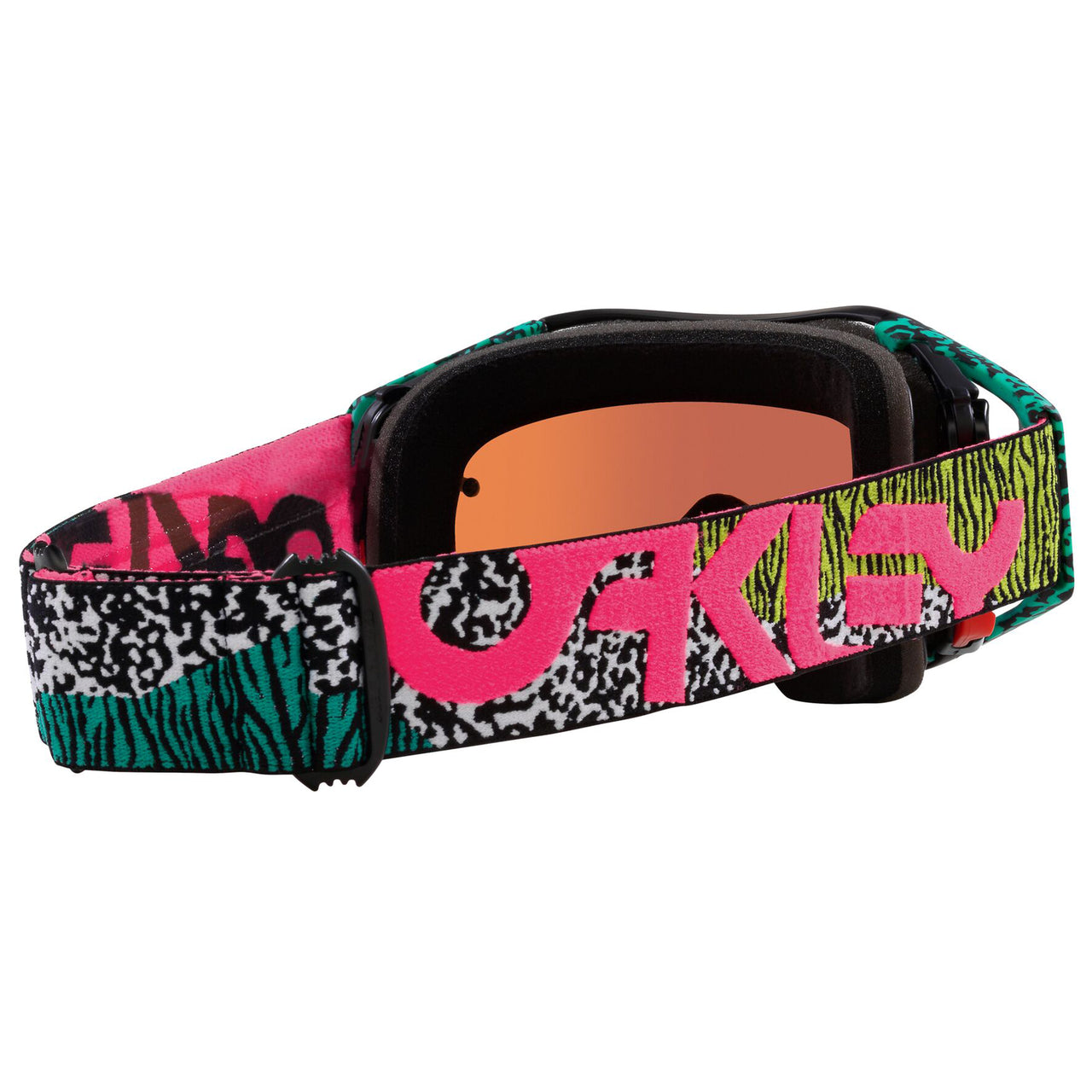 Oakley Airbrake MX Goggle Bengal Venom - Prizm Sapphire Lens