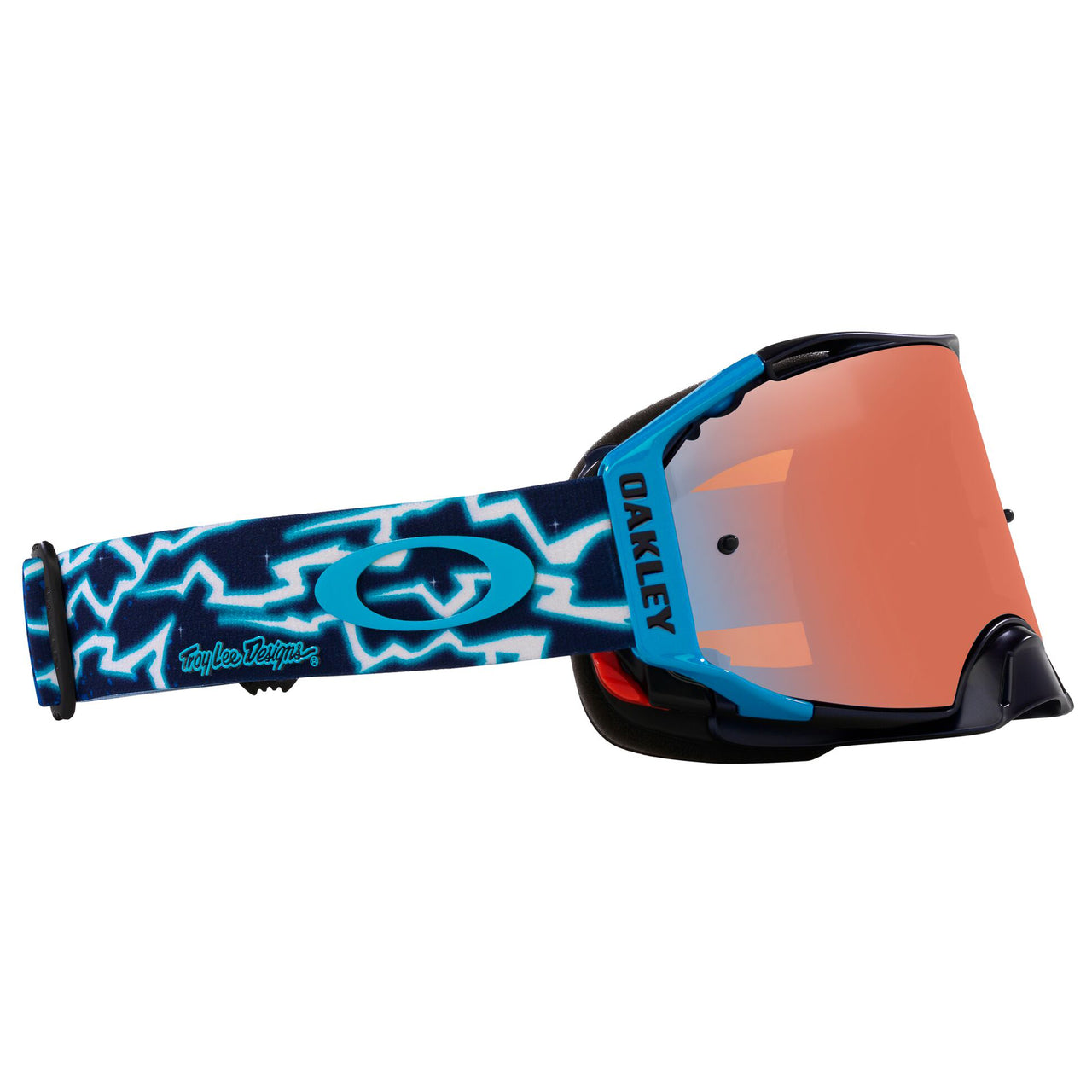 Oakley Airbrake MX Goggle TLD Blue Lightning - Prizm Sapphire Lens
