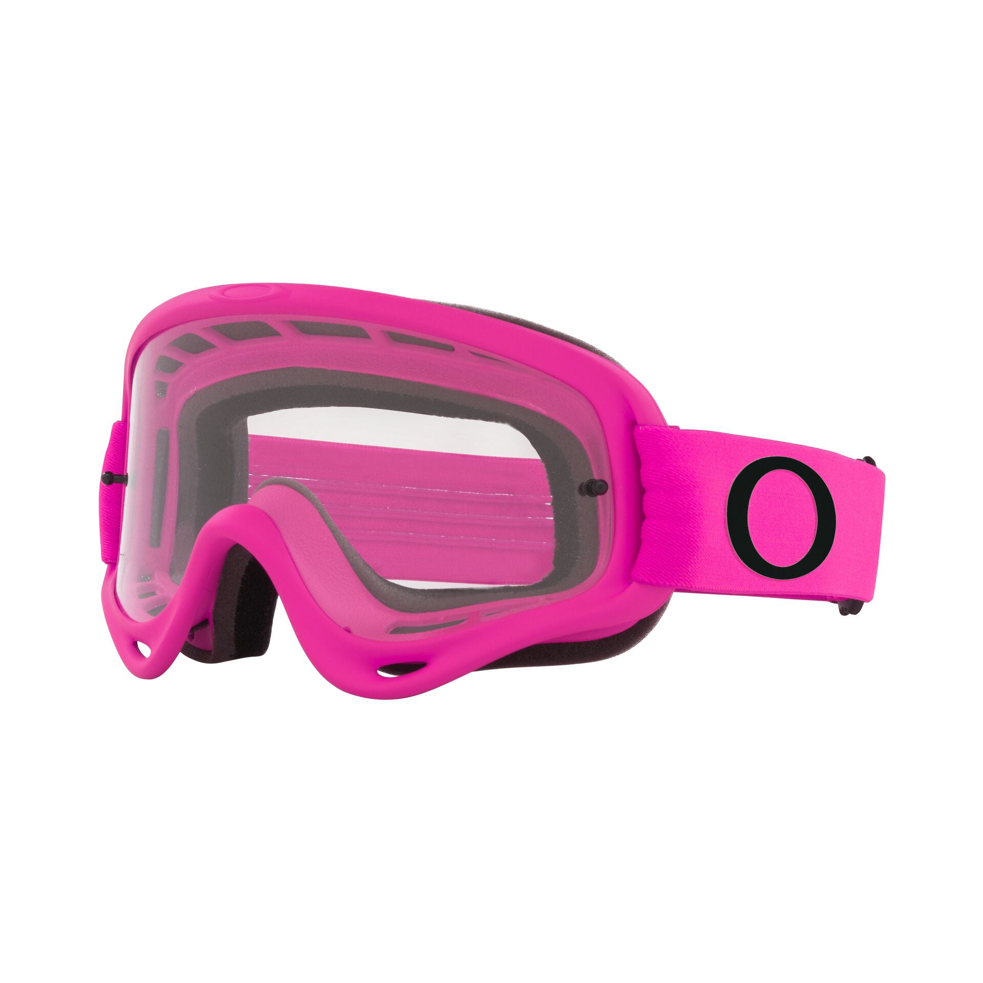 Oakley O Frame MX Goggle Moto Pink - Clear Lens