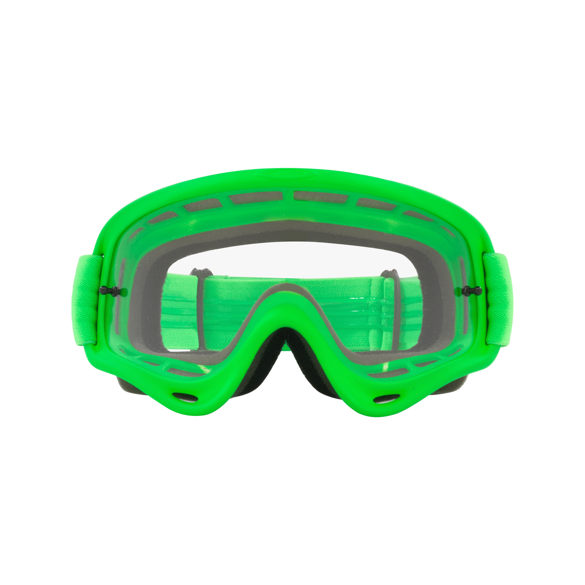 Oakley O Frame XS MX Goggle Moto Green - Clear Lens
