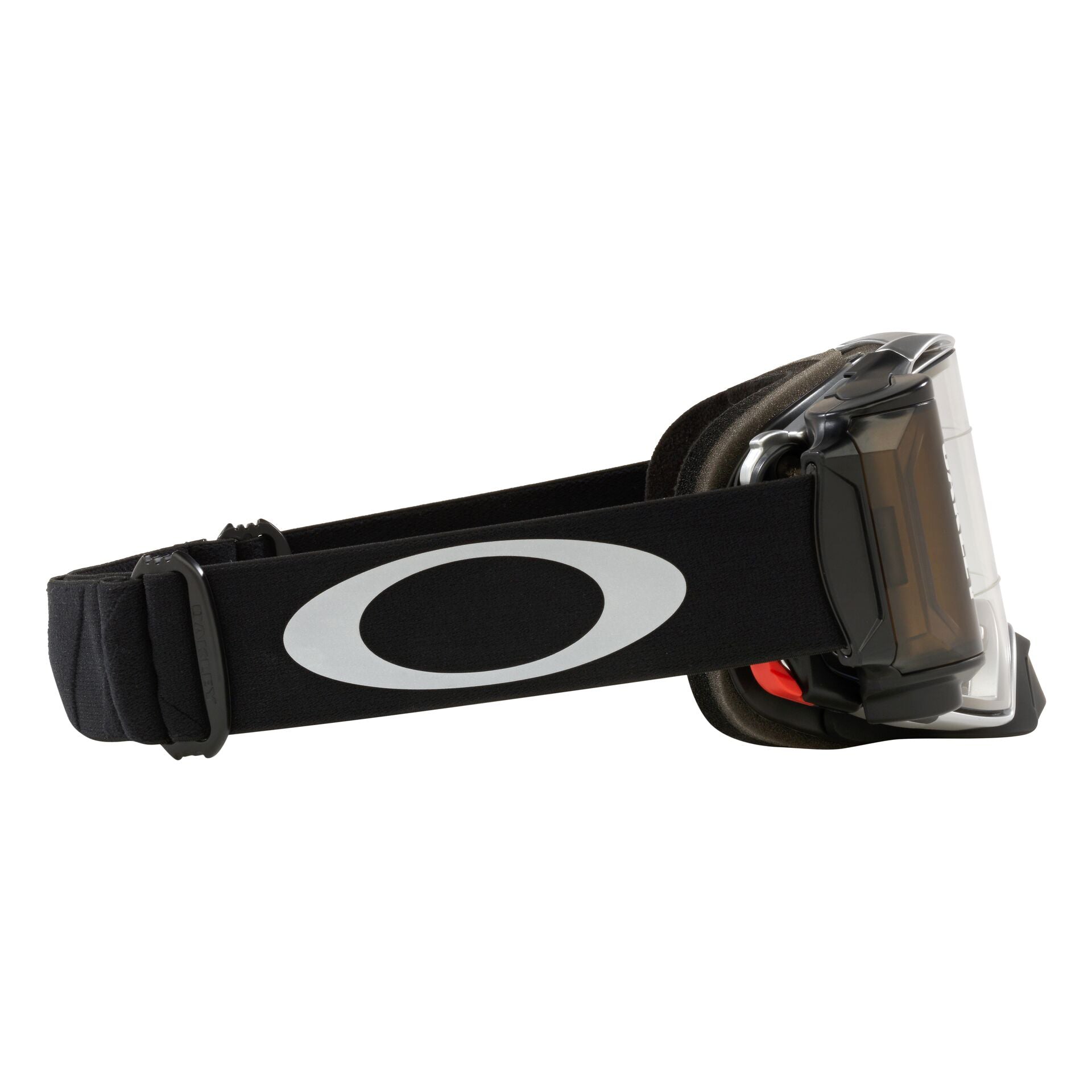 Oakley Airbrake MX Roll Off Goggle Tuff Blocks Black/Gunmetal - Clear Lens