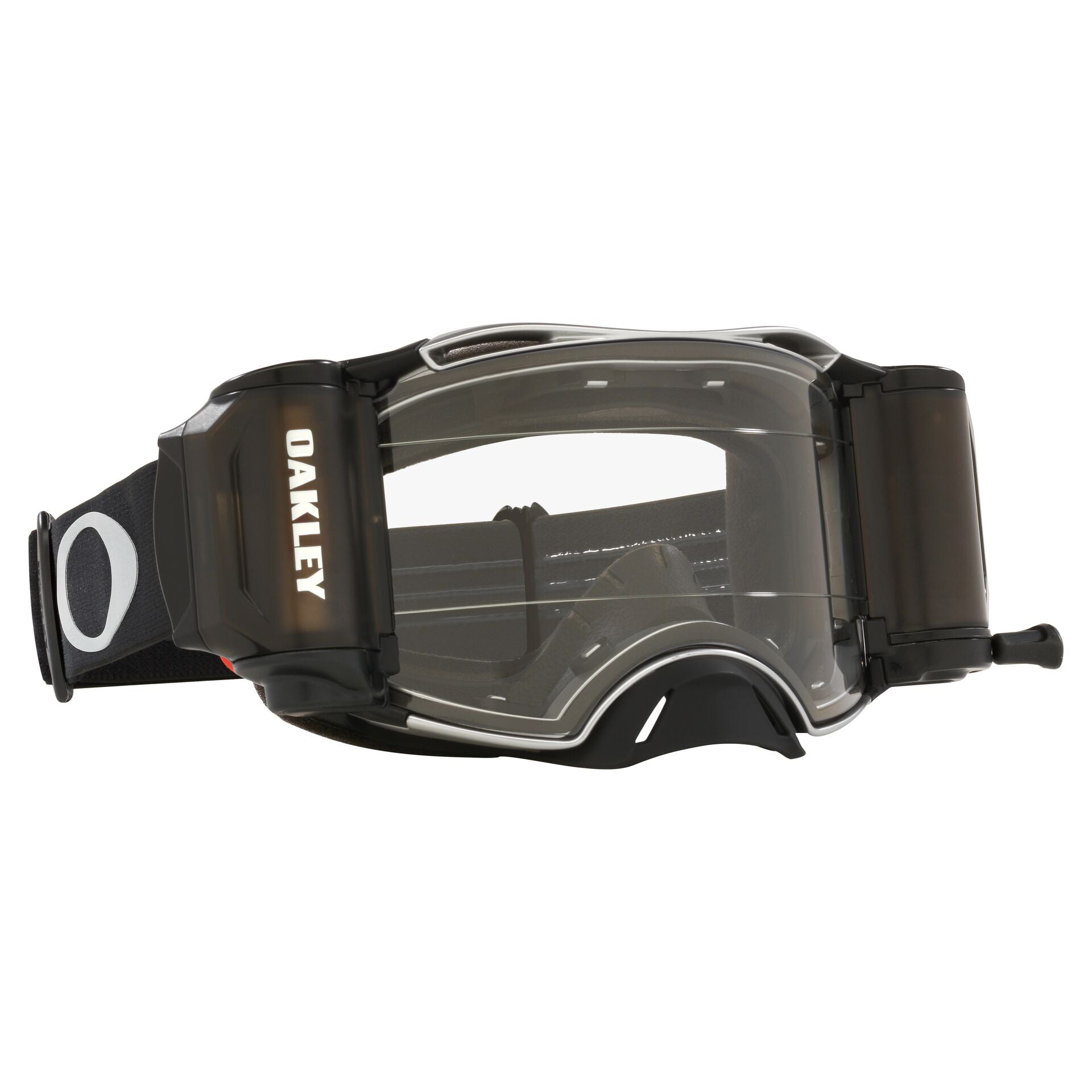 Oakley Airbrake MX Roll Off Goggle Tuff Blocks Black/Gunmetal - Clear Lens