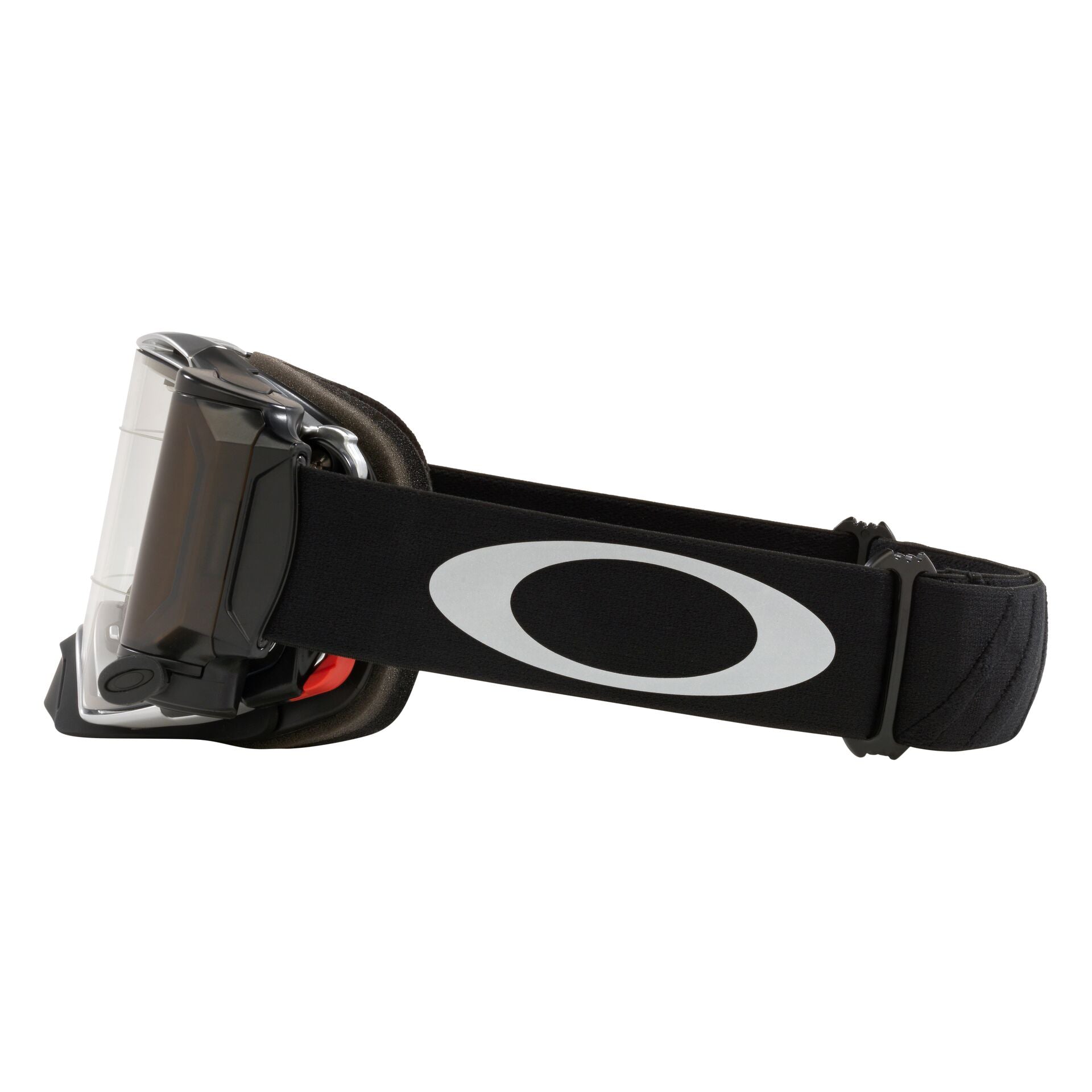 Oakley Airbrake MX Roll Off Goggle Tuff Blocks Black/Gunmetal - Clear Lens