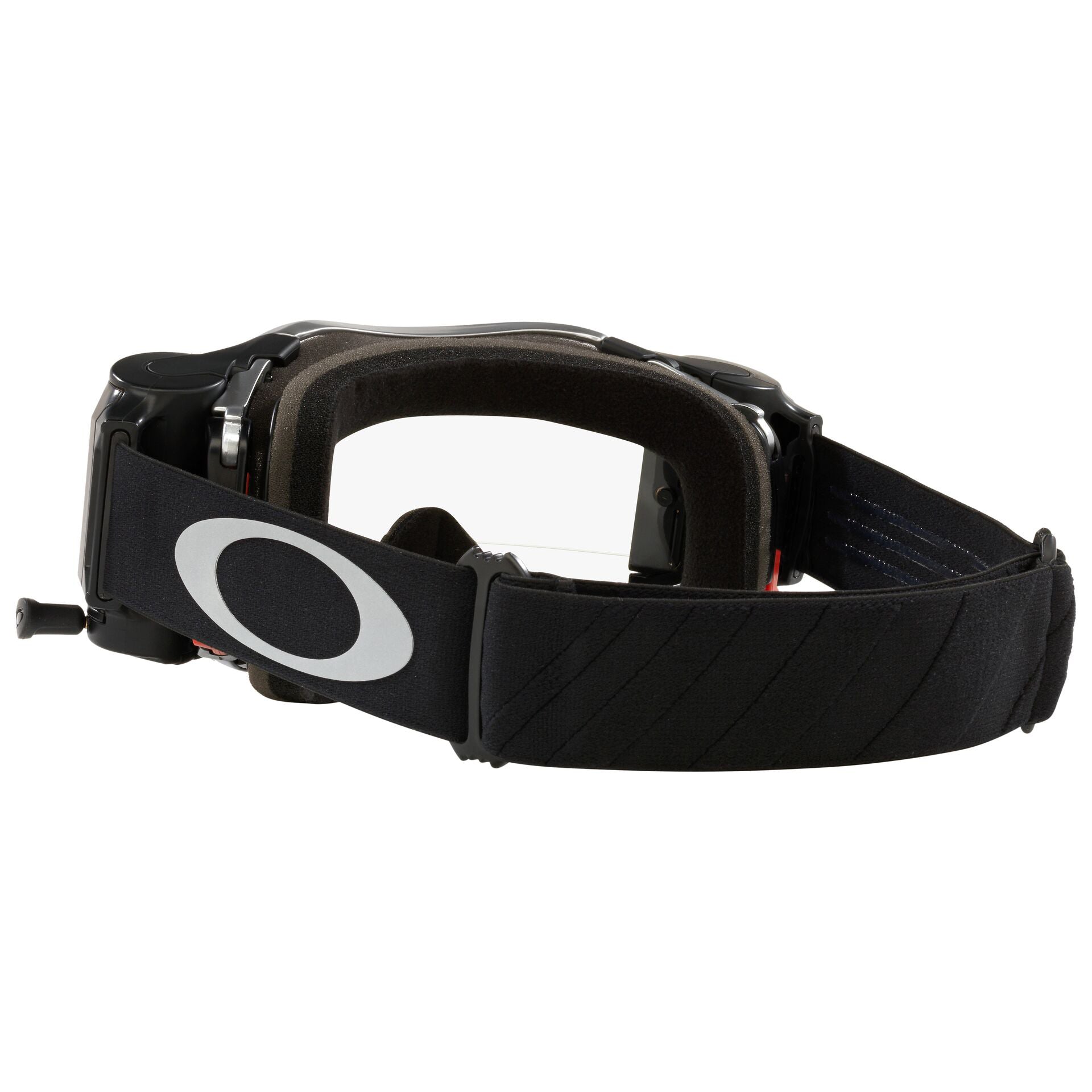 Oakley Airbrake MX Roll Off Goggle Tuff Blocks Black/Gunmetal - Clear Lens