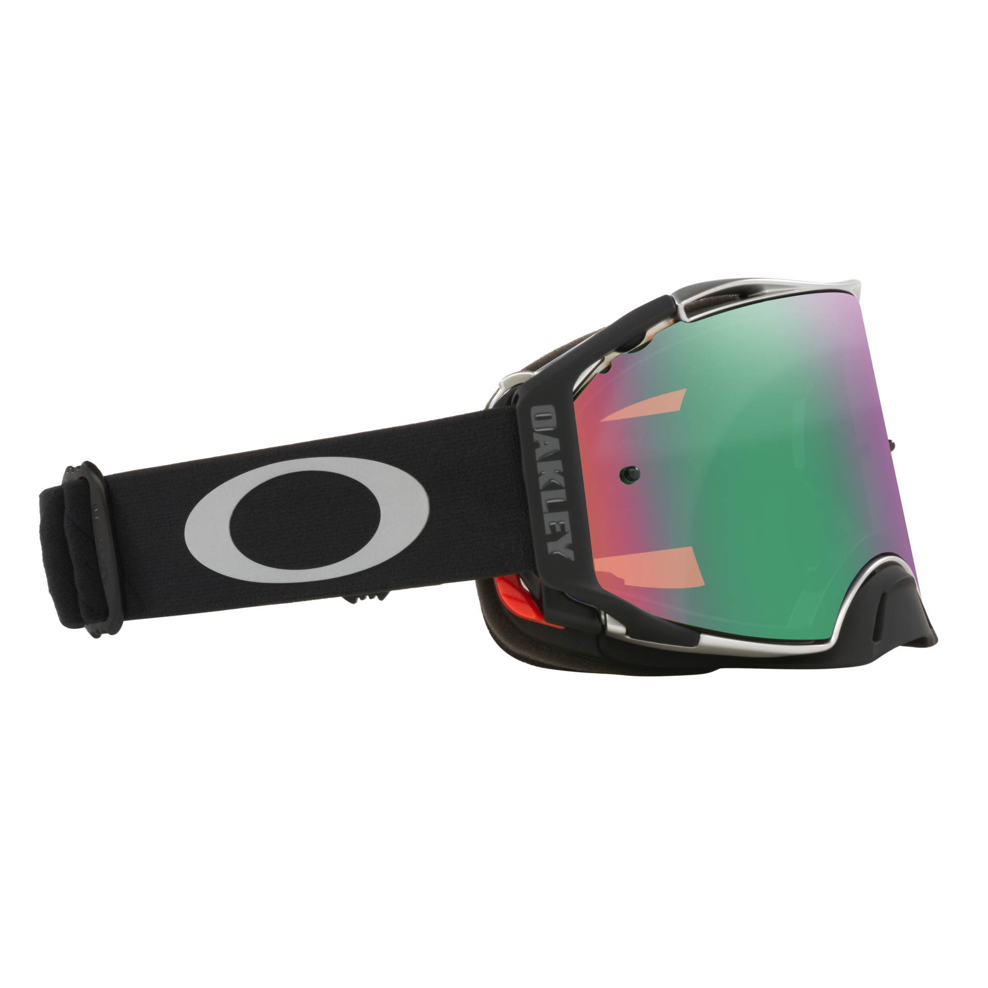 Oakley Airbrake MX Goggle Tuff Blocks Black/Gunmetal - Prizm Jade Lens