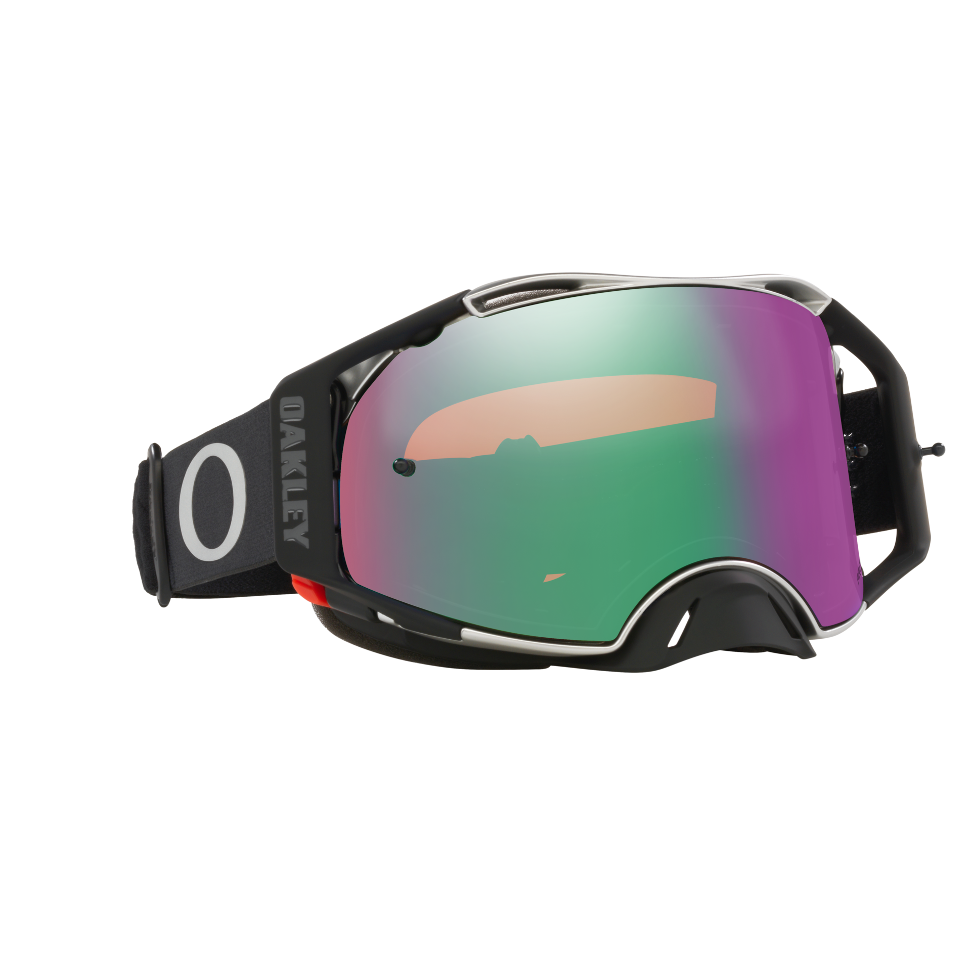 Oakley Airbrake MX Goggle Tuff Blocks Black/Gunmetal - Prizm Jade Lens