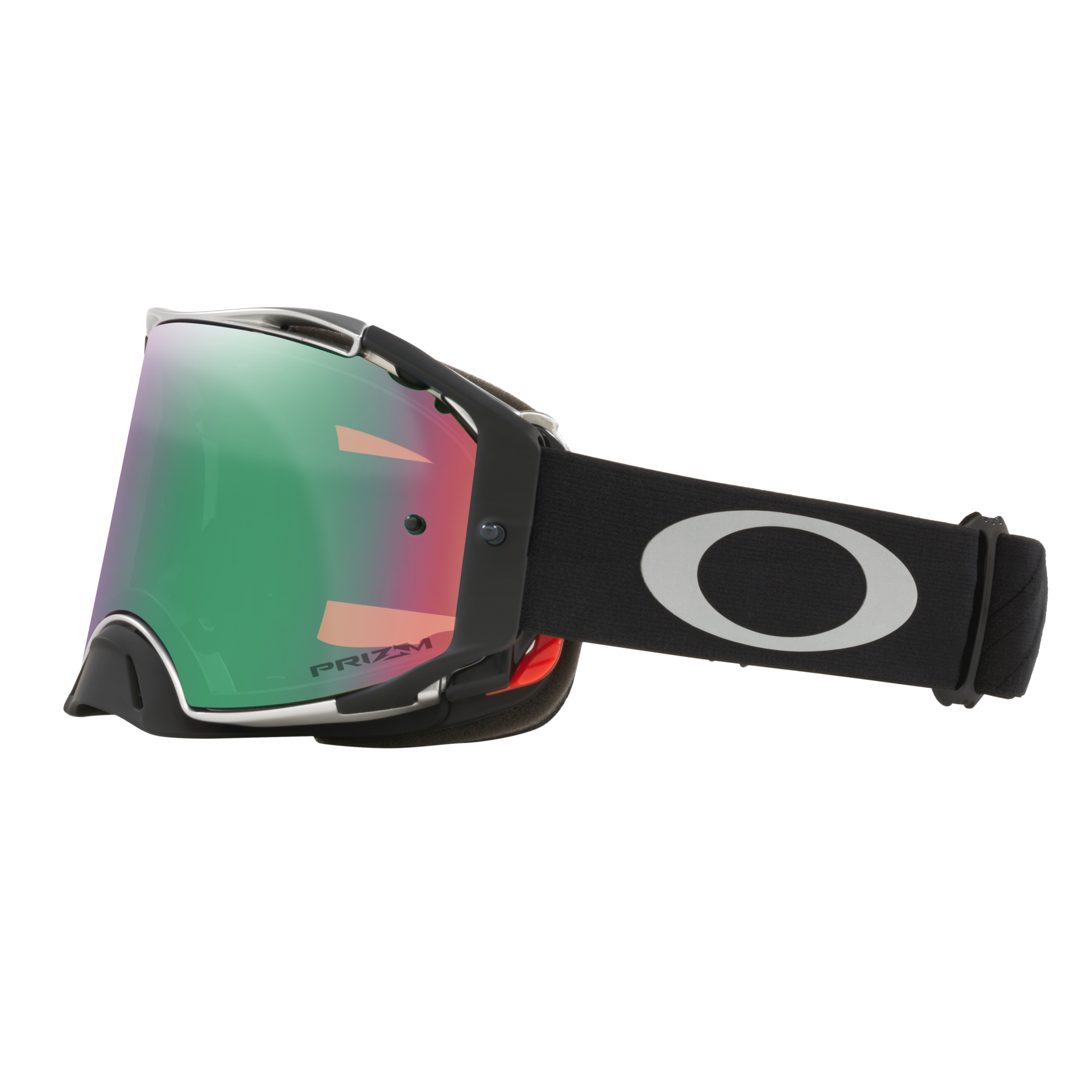 Oakley Airbrake MX Goggle Tuff Blocks Black/Gunmetal - Prizm Jade Lens