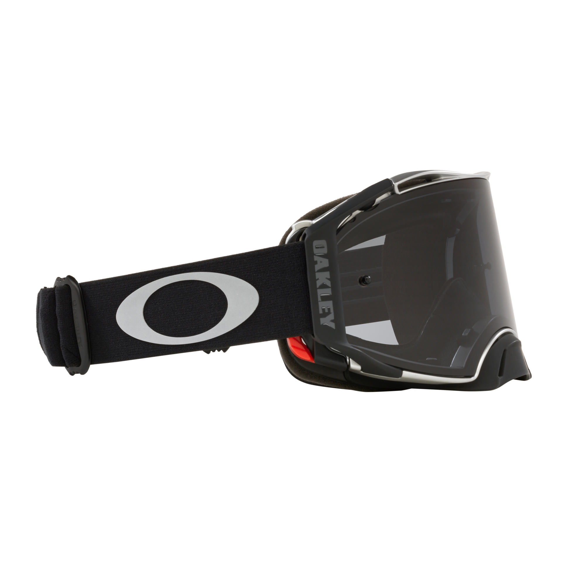 Oakley Airbrake MX Goggle Tuff Blocks Black/Gunmetal - Dark Grey Lens