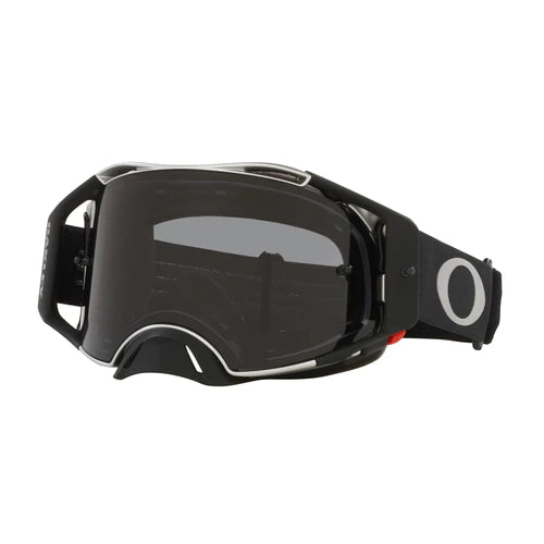 Oakley Airbrake MX Goggle Tuff Blocks Black/Gunmetal - Dark Grey Lens