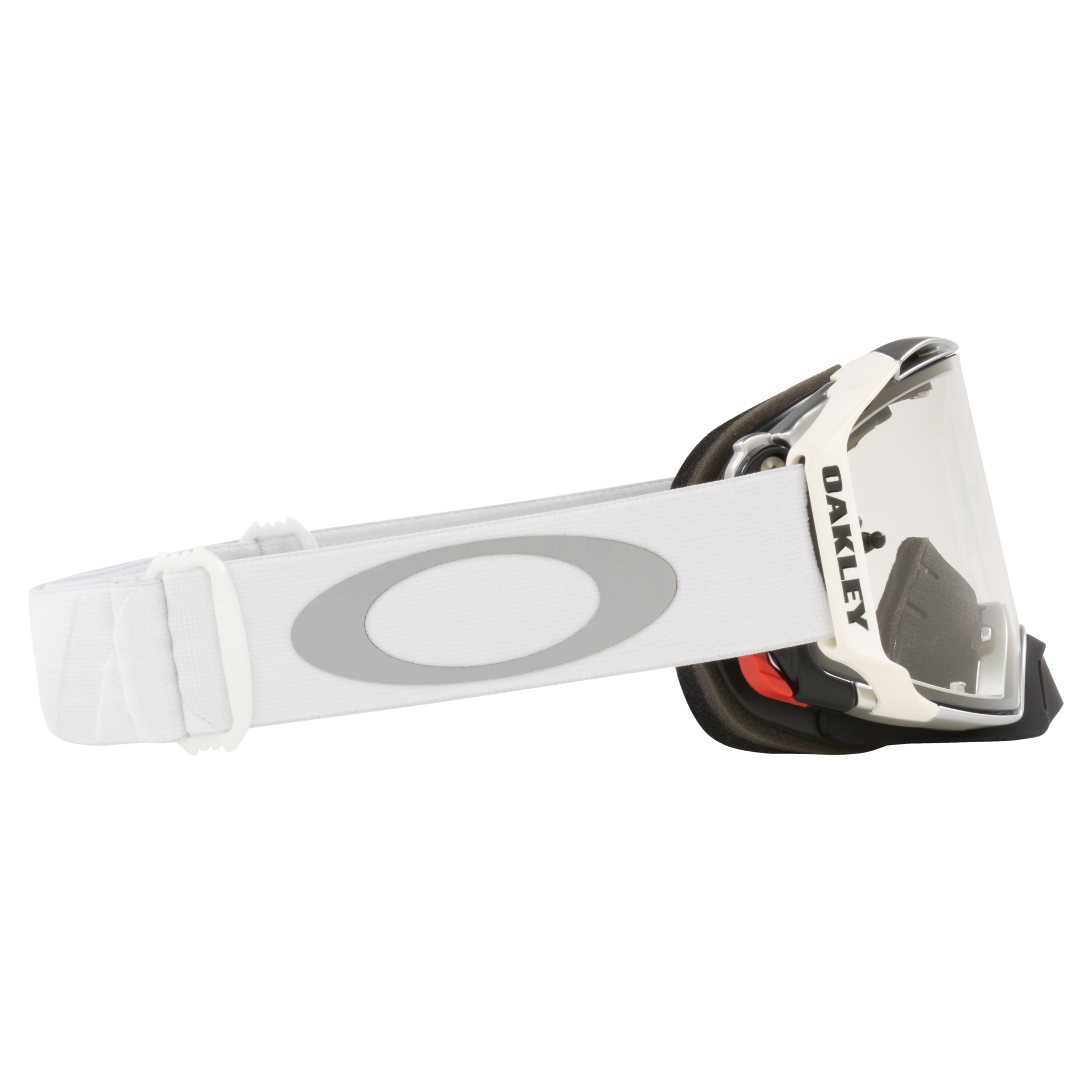 Oakley Airbrake MX Goggle Tuff Blocks White - Clear Lens