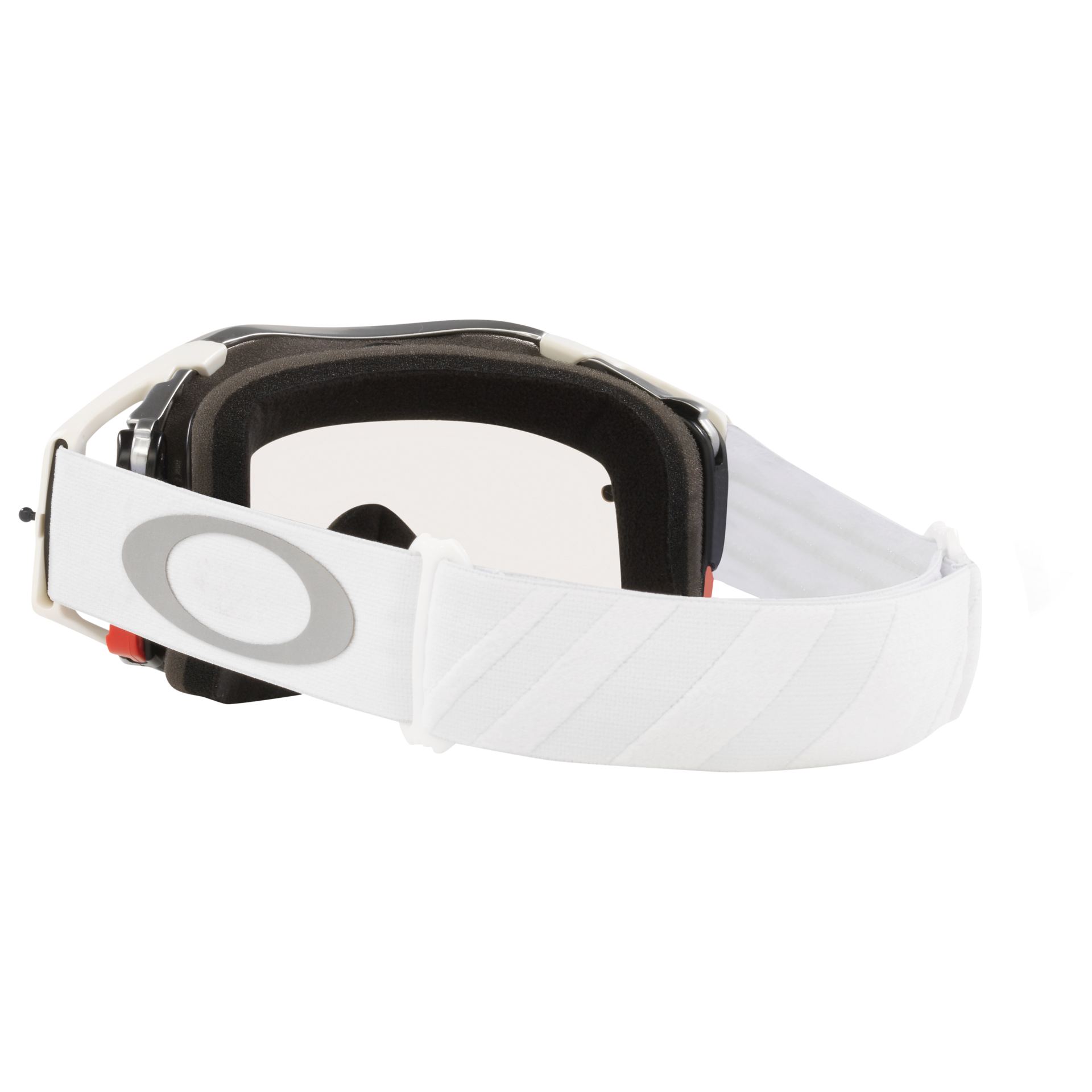Oakley Airbrake MX Goggle Tuff Blocks White - Clear Lens