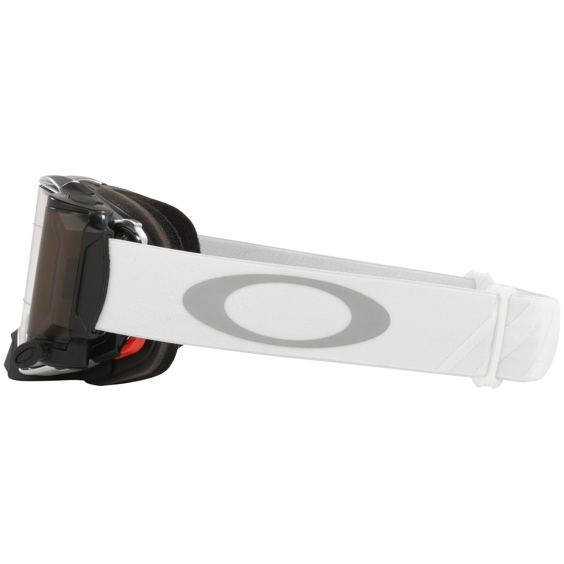Oakley Airbrake MX Roll Off Goggle Tuff Blocks White - Clear Lens