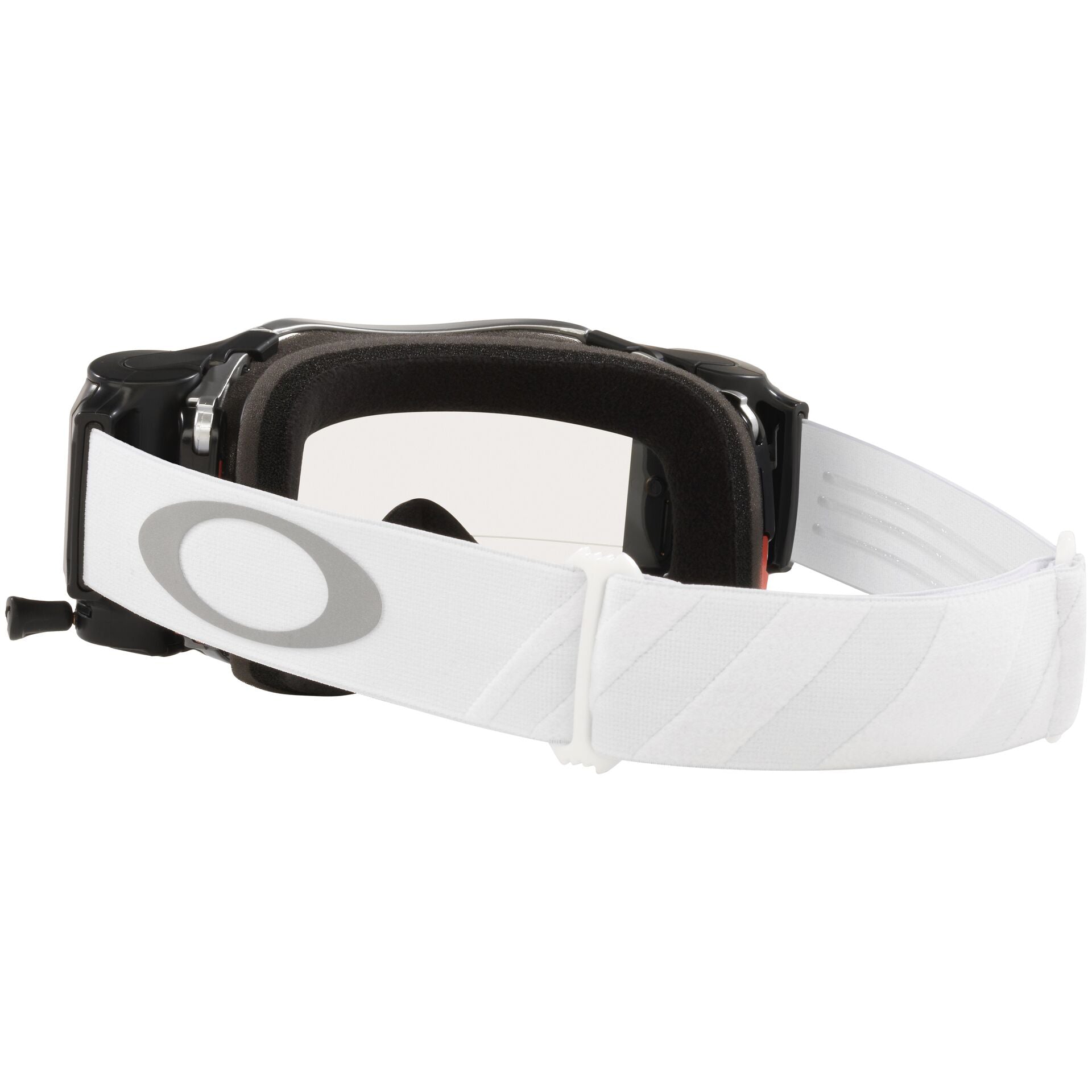 Oakley Airbrake MX Roll Off Goggle Tuff Blocks White - Clear Lens