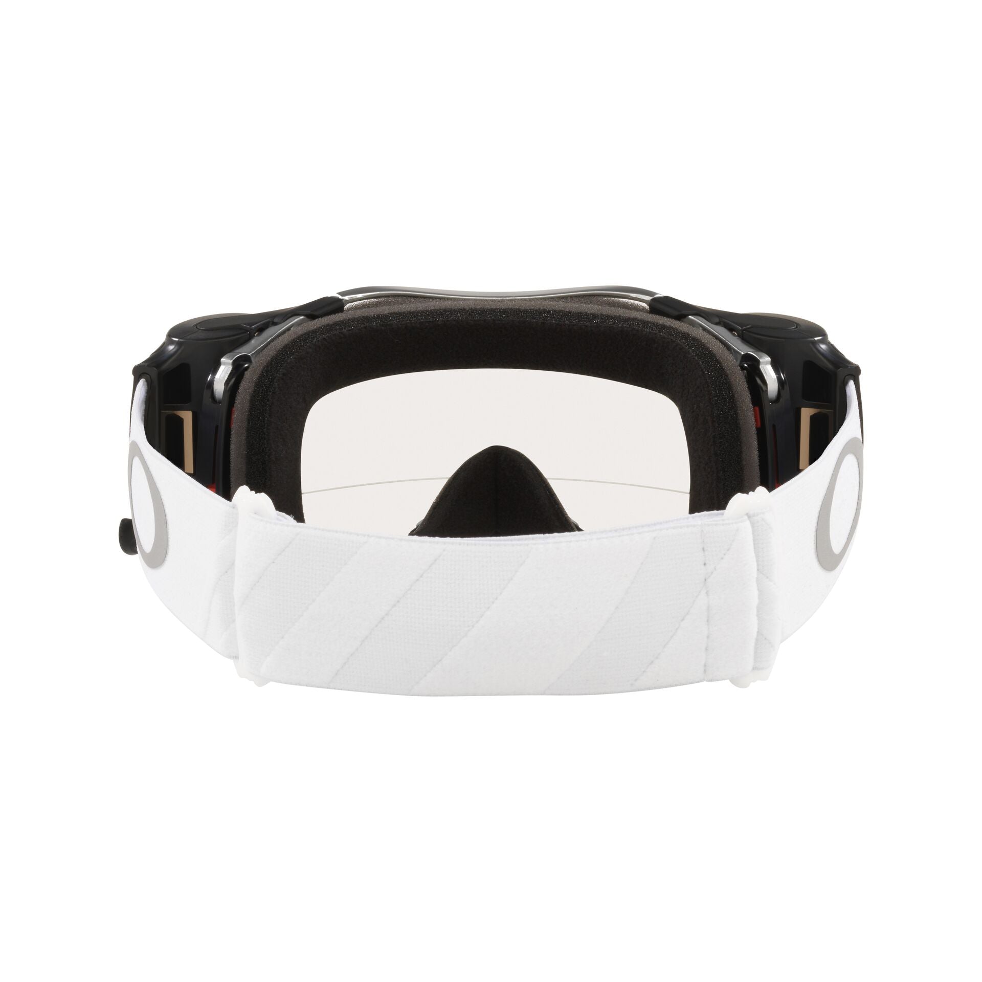 Oakley Airbrake MX Roll Off Goggle Tuff Blocks White - Clear Lens