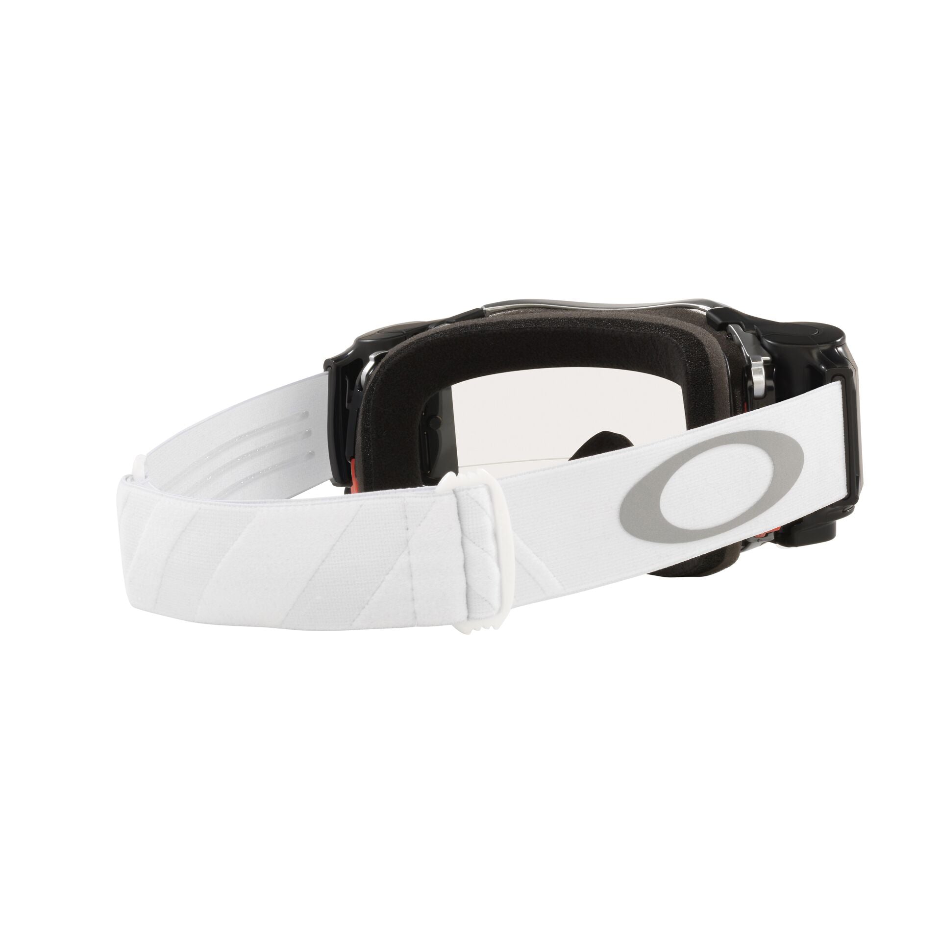 Oakley Airbrake MX Roll Off Goggle Tuff Blocks White - Clear Lens