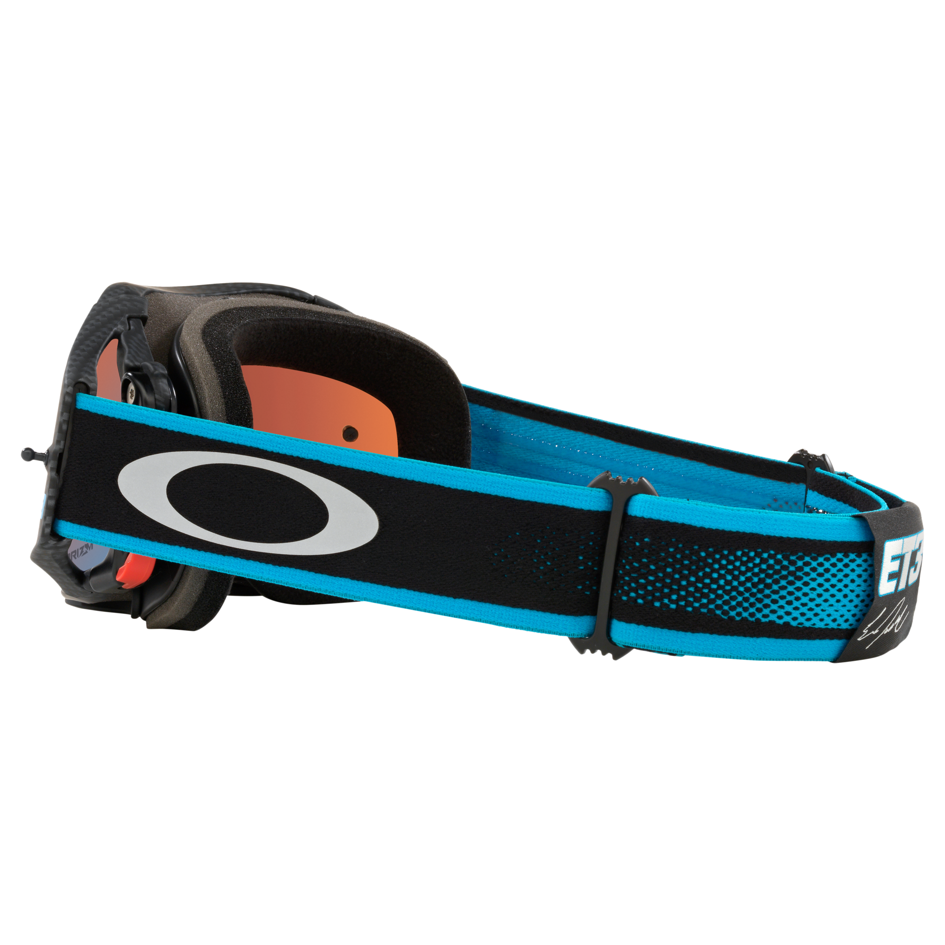 Oakley Airbrake MX Goggle Eli Tomac Carbon/Blue/Black - Prizm Sapphire Lens