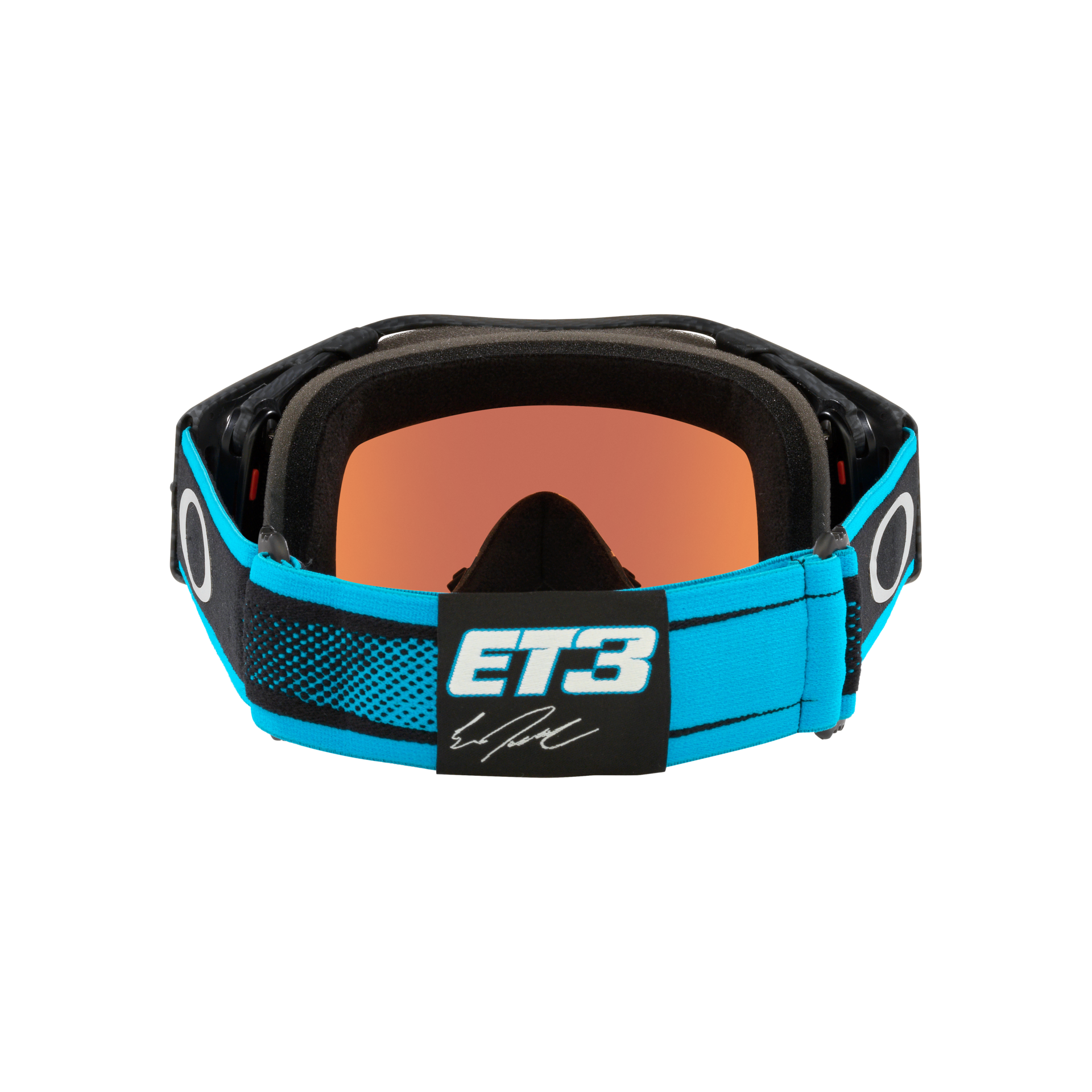 Oakley Airbrake MX Goggle Eli Tomac Carbon/Blue/Black - Prizm Sapphire Lens