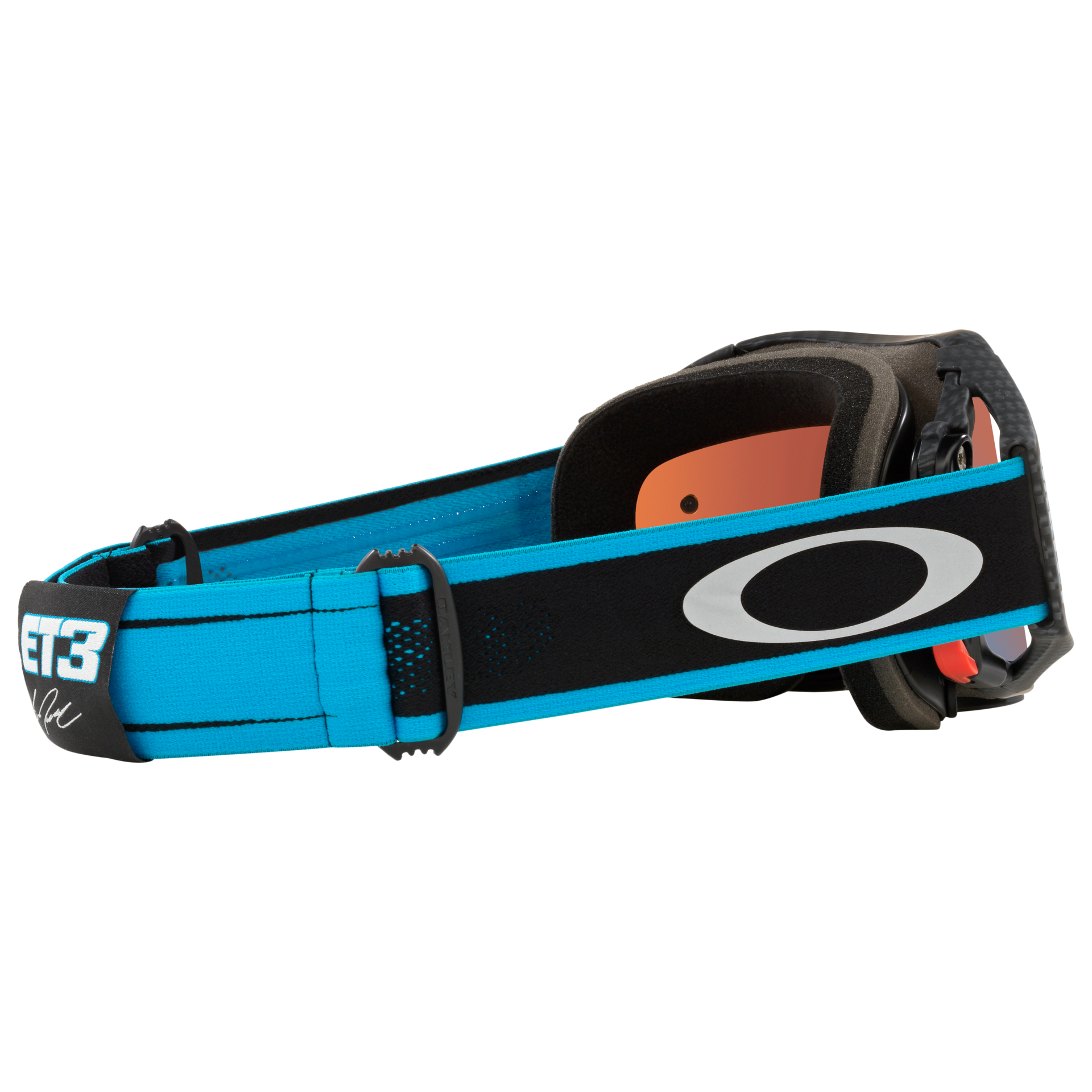 Oakley Airbrake MX Goggle Eli Tomac Carbon/Blue/Black - Prizm Sapphire Lens