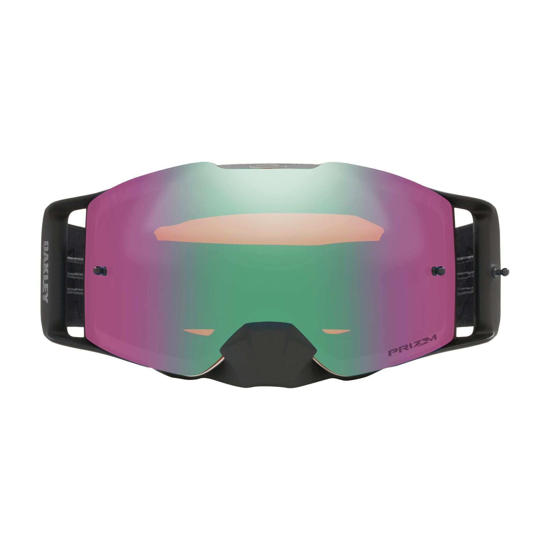Oakley Front Line MX Goggle Tuff Blocks Black/Gunmetal - Prizm Jade Lens