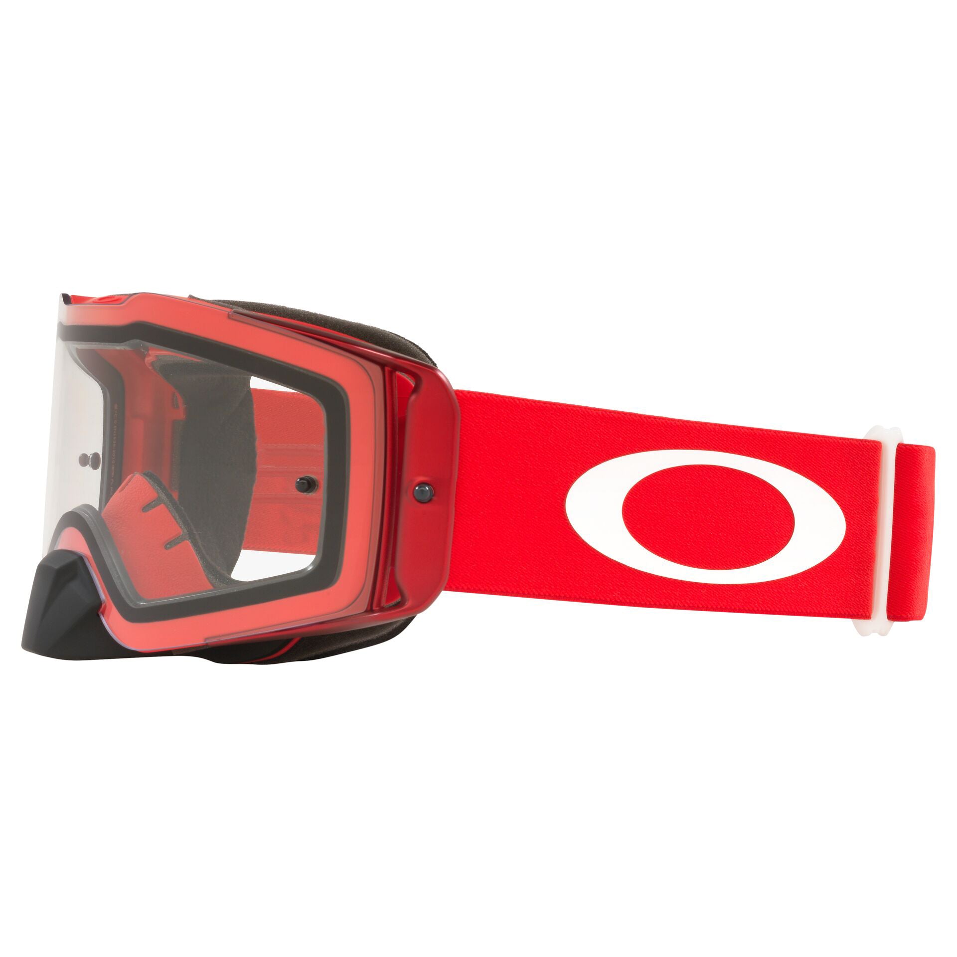 Oakley Front Line MX Goggle Moto Red - Clear Lens