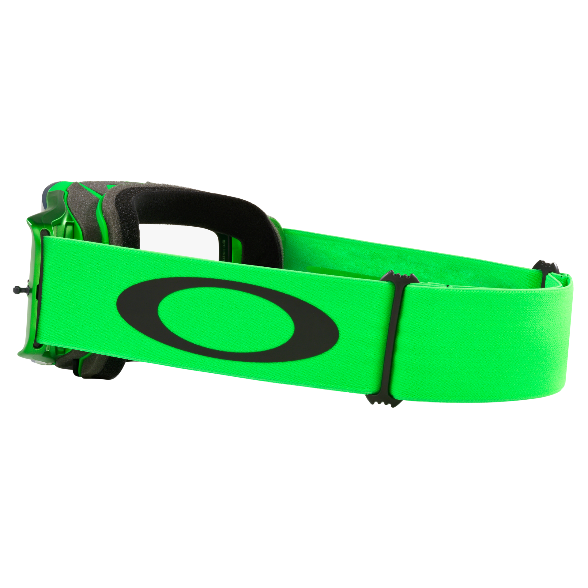 Oakley Front Line MX Goggle Moto Green - Clear Lens